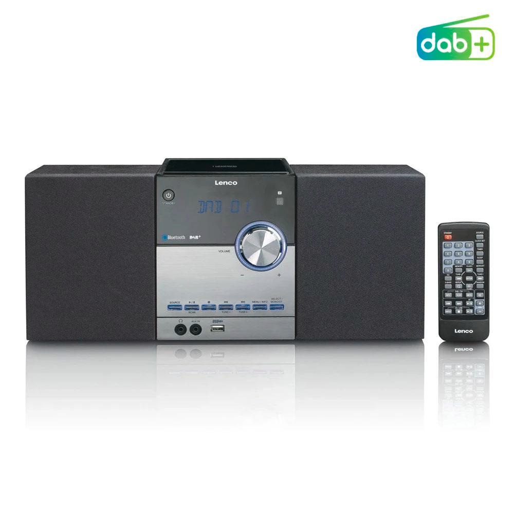 Lenco Microanlage »MC-150 Micro Stereoanlage mit DAB+, FM, CD, BT, USB«, (Bluetooth Digitalradio (DAB+) 10 W)