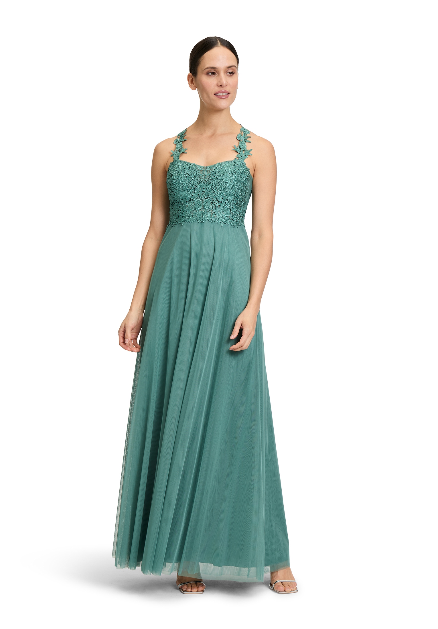 Vera Mont Abendkleid »Abiballkleid mit Spitze«