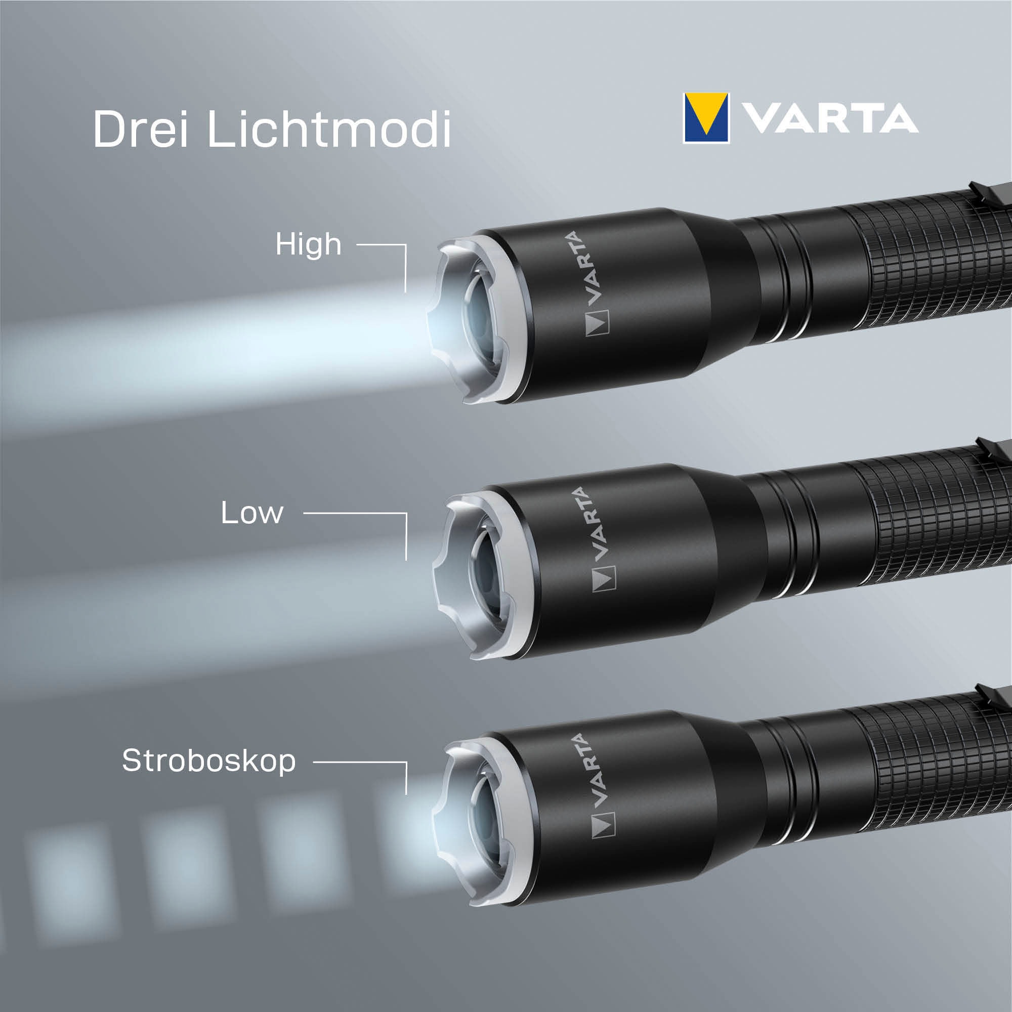 VARTA Taschenlampe »Aluminium Light F20 Pro«, (1 St.)