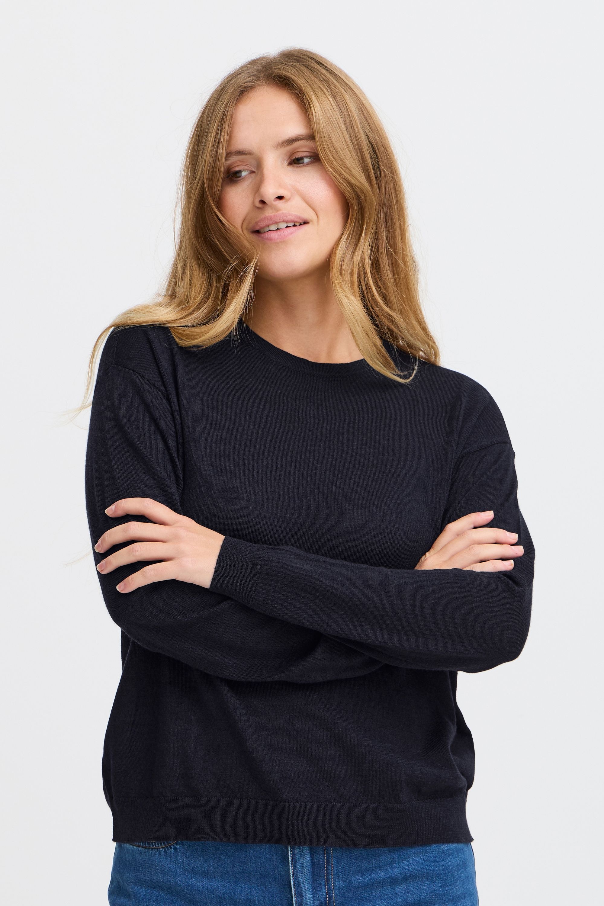 Pulz Jeans Strickfleece-Pullover »Strickpullover PZSADIE LS Oversized Pullover«