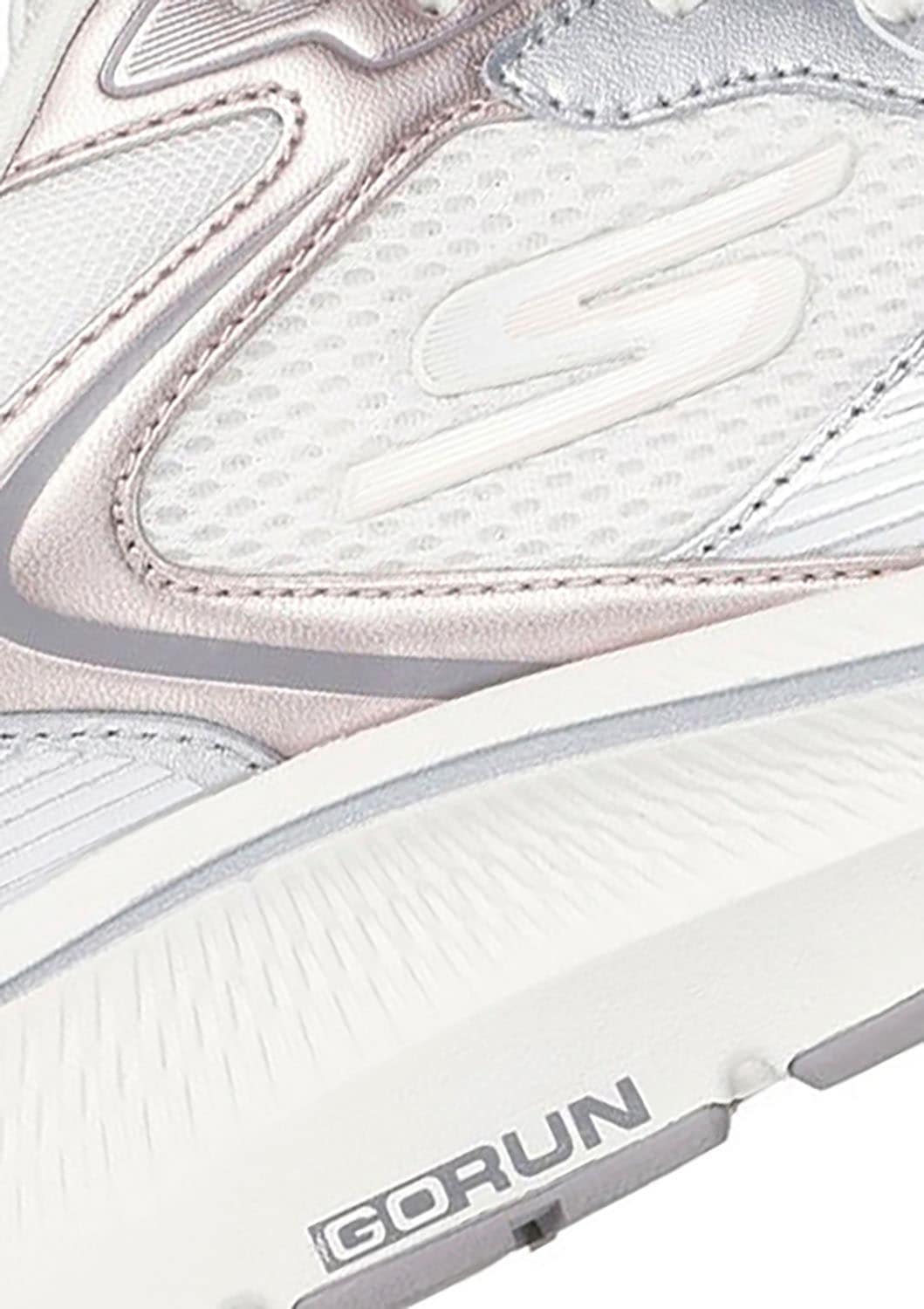 Skechers Sneaker »GO RUN CONSISTENT 2.0«, Retro Sneaker, Schnürschuh mit Metallic-Besätzen