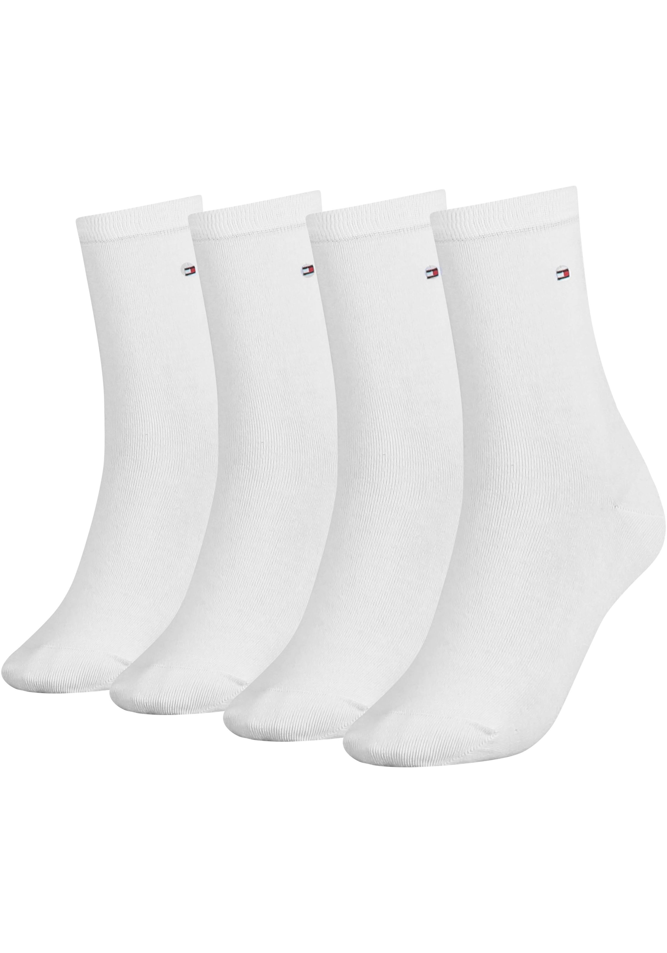 Socken »TH WOMEN 4P SOCK ECOM«, (4 Paar), mit Logostickerei