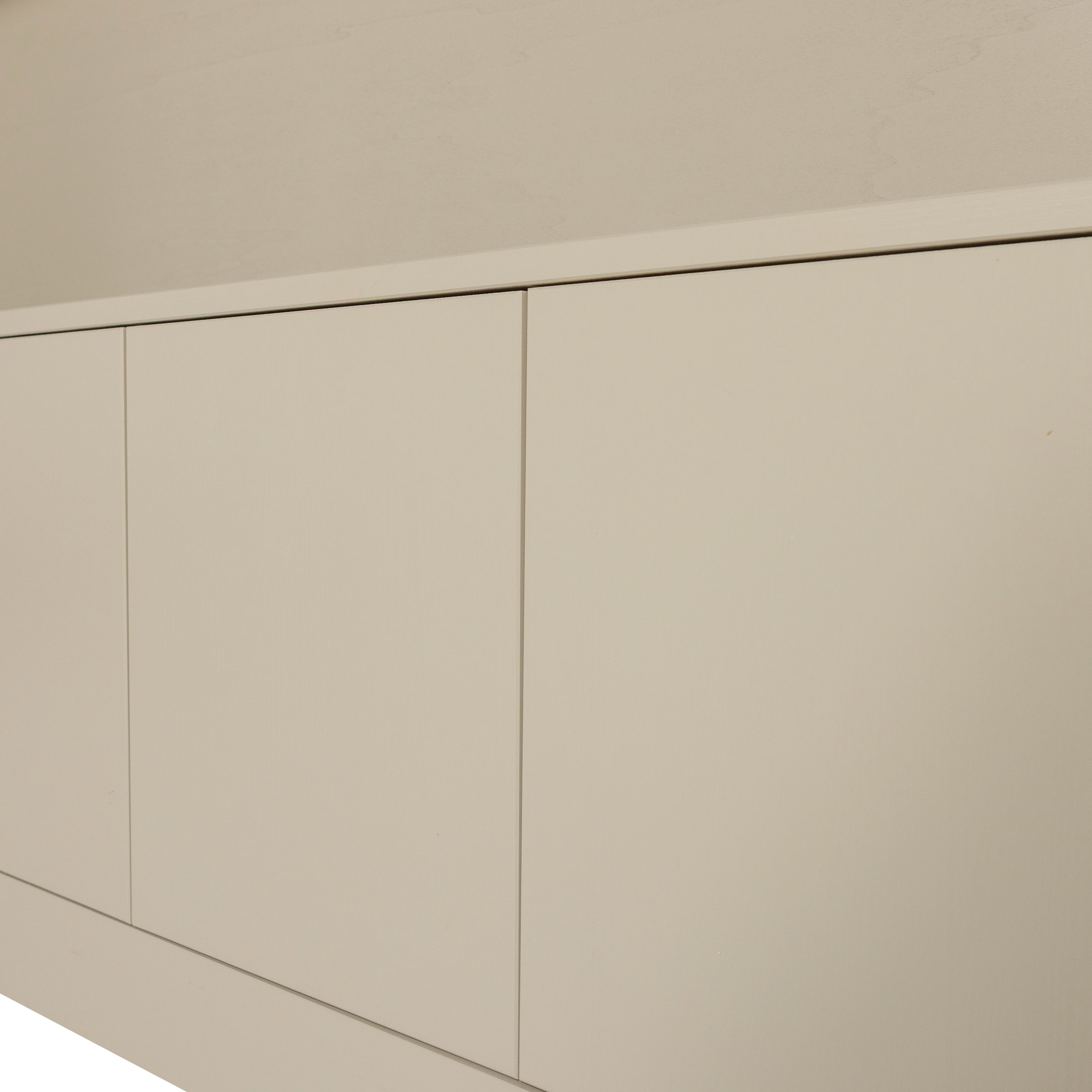 WOOOD Wohnwand »Wallcover FSC® Mix Kiefernholz mit Druckmechanismus 210x 31x 229 cm«