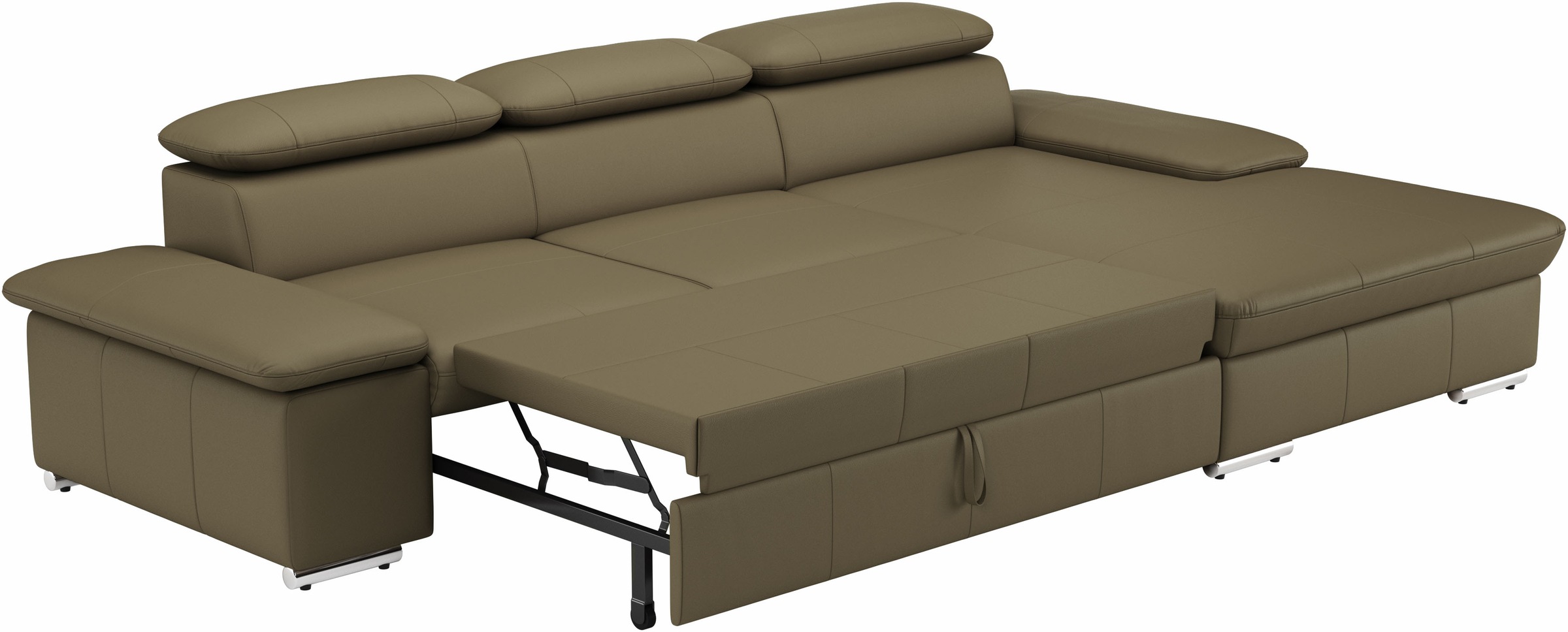 sit&more Ecksofa »Valantine L-Form«, inkl. Kopf- und Armteilverstellung, wahlweise mit Bettfunktion