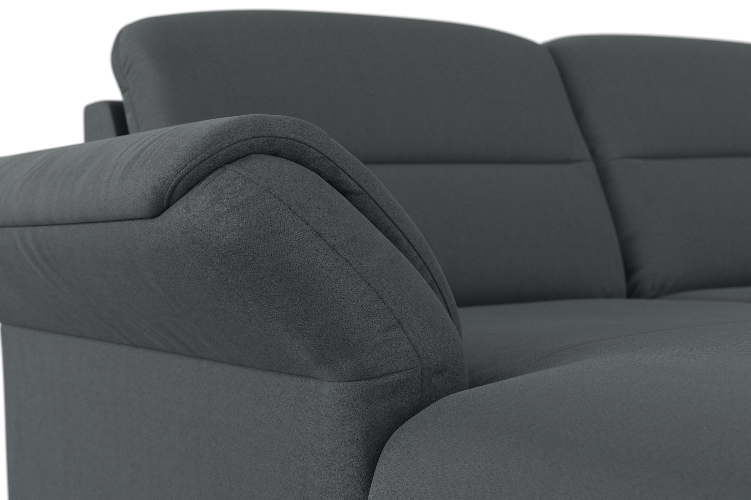 sit&more Wohnlandschaft »Mellum U-Form«, Federkern, wahlweise mit Bettfunktion, Stauraum und Armteilfunktion