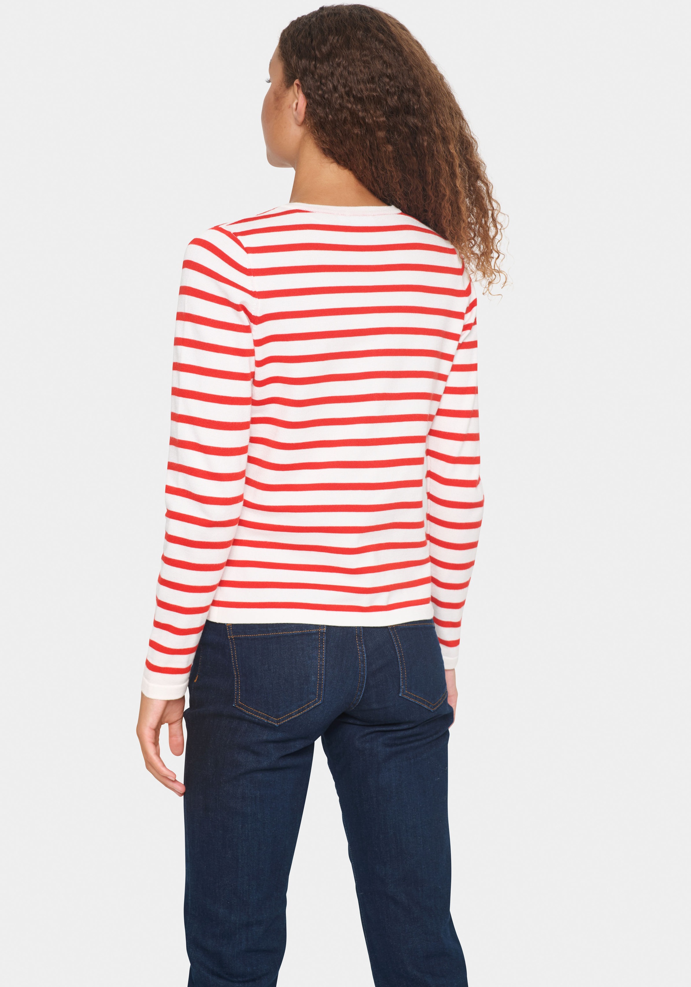 Saint Tropez Strickjacke »MilaSZ Striped Cardigan«