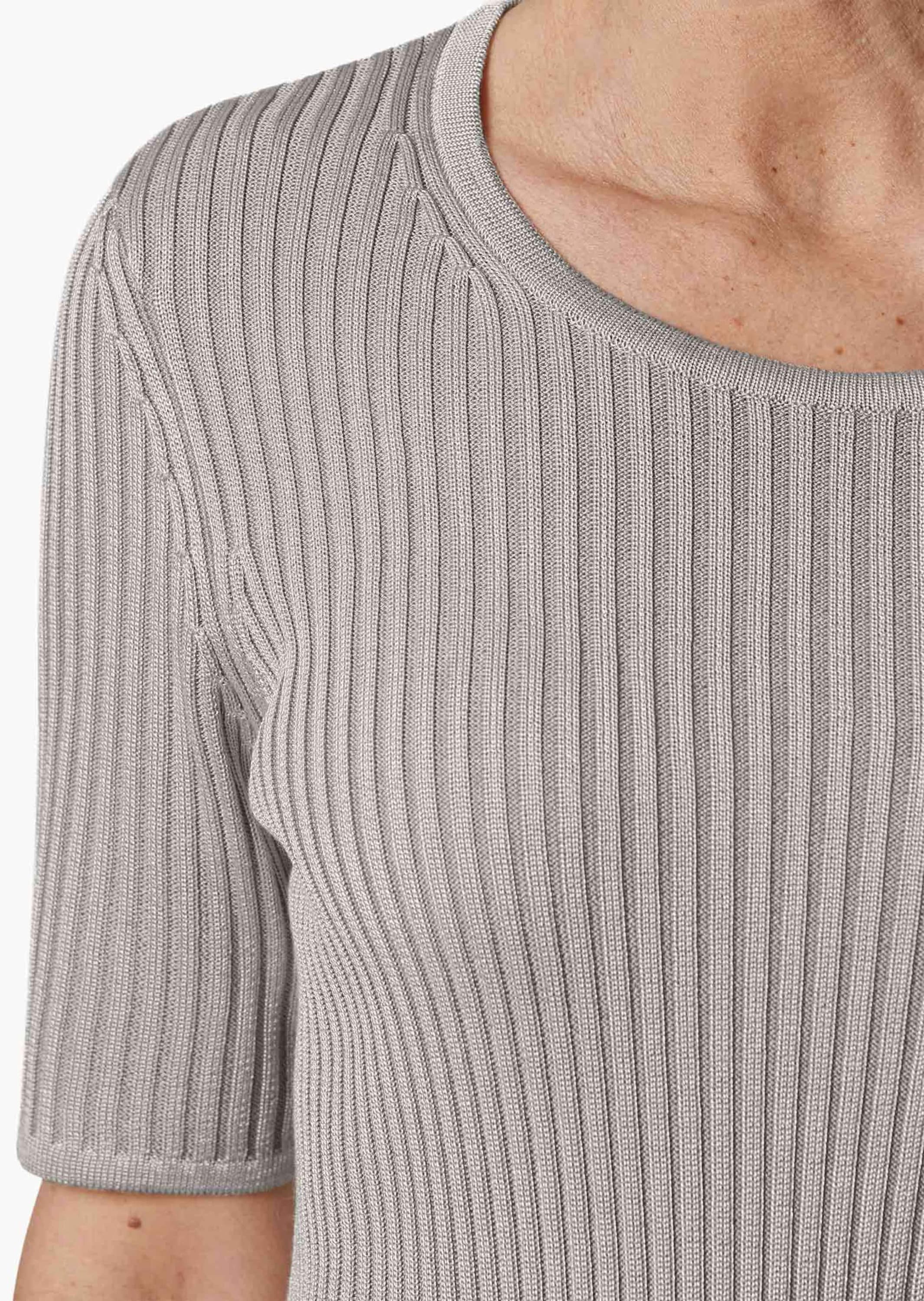 GOLDNER Rundhalspullover »Pullover Pflegeleichter Pullover in hochwertiger Rippenstruktur«