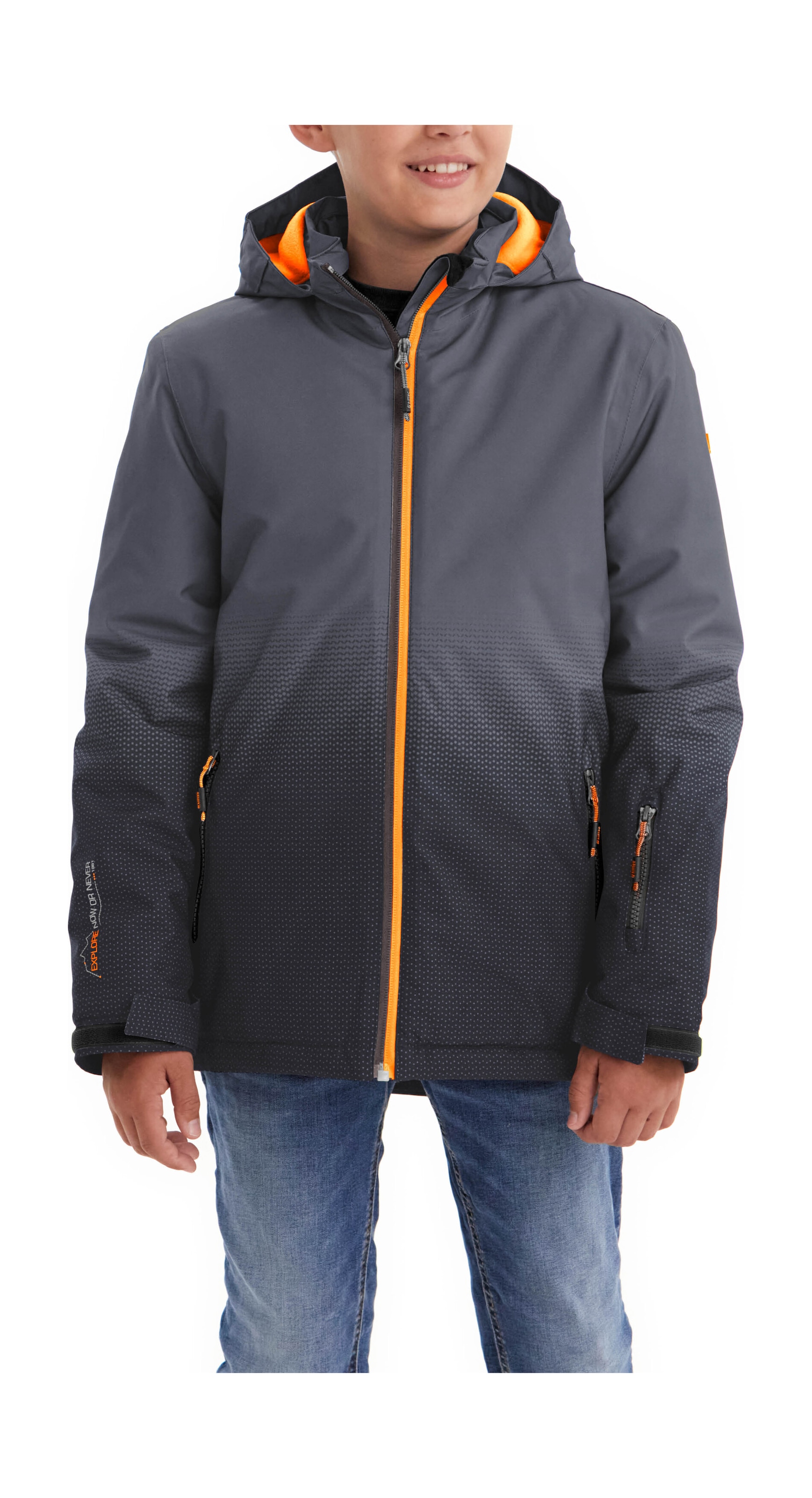 Killtec Outdoorjacke »Lynge BYS JCKT E« Wasserdichte Funktionsjacke mit Schneefang und coolem Design
