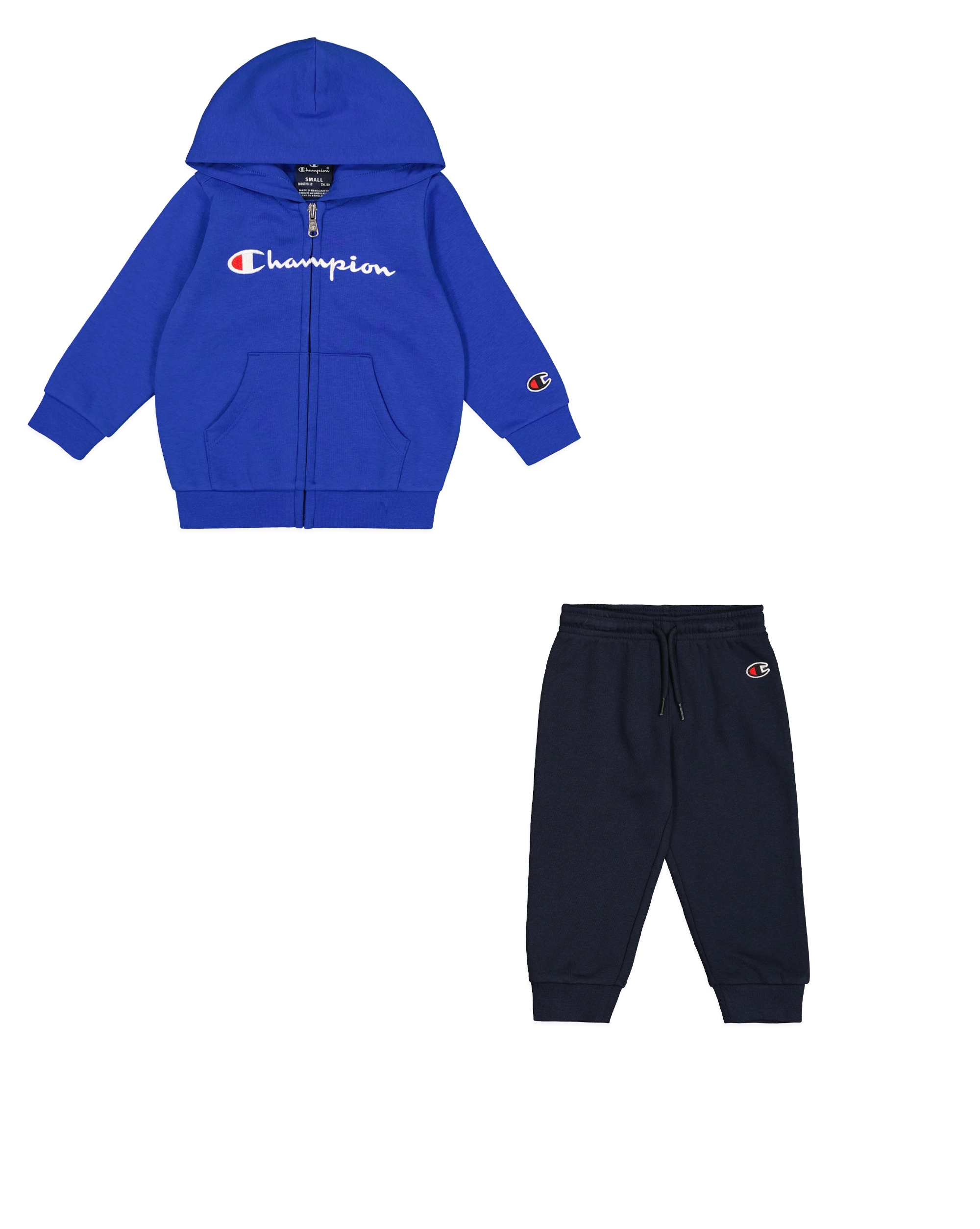 Jogginganzug »Hooded Full Zip Suit«, (Set, 2 tlg.), für Babys