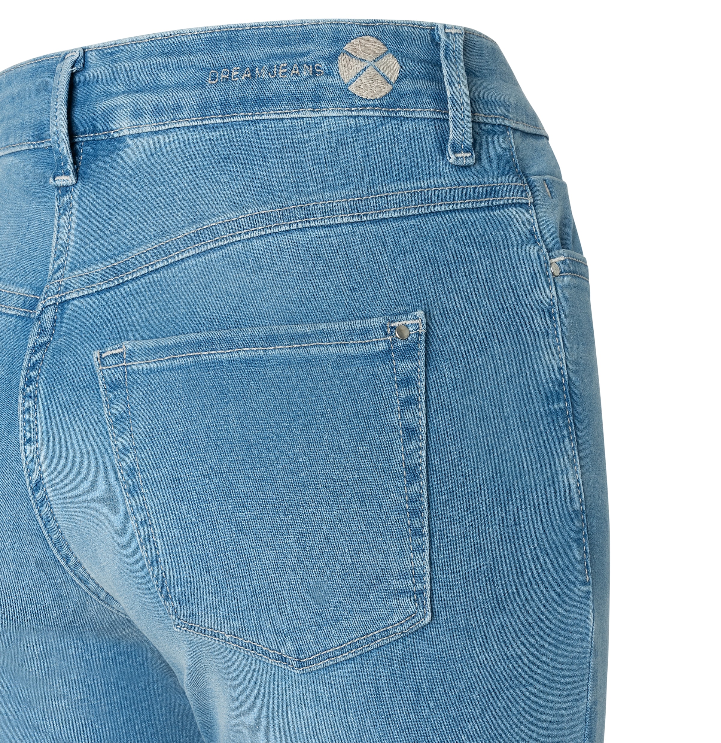 MAC 7/8-Jeans »Dream Chic« verkürzte Form mit Reißverschluss