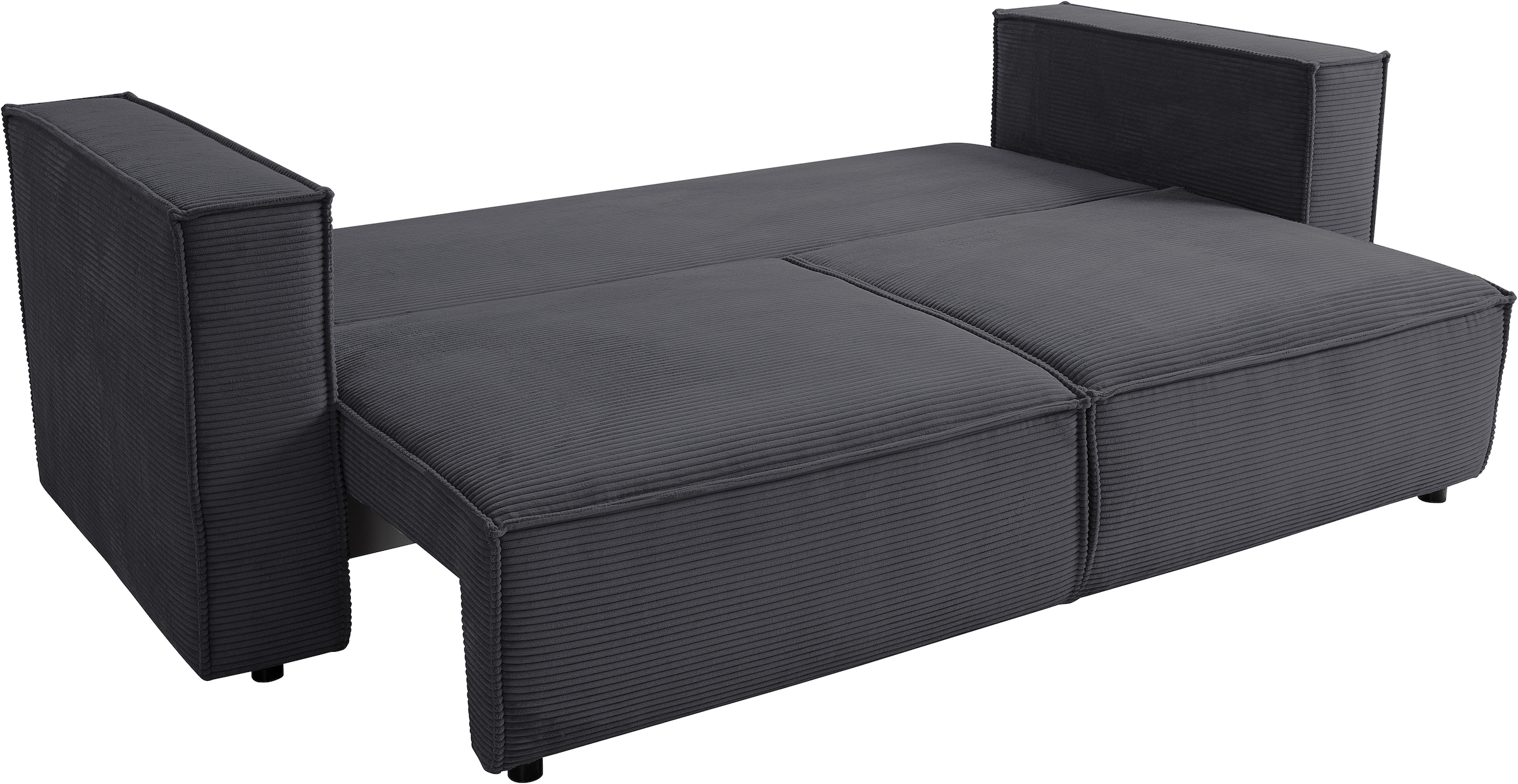WERK2 Schlafsofa »Memo Kansas Breite 252cm, mit extragroßer Liegefläche 202x152cm«