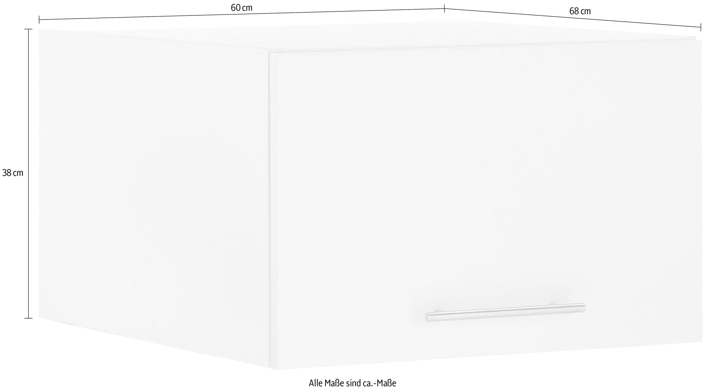 Laundreezy Mehrzweckschrank-Set »Laundreezy, Aufsatzschrank BxHxT 60x38x68 cm« 1 Stk. tlg.