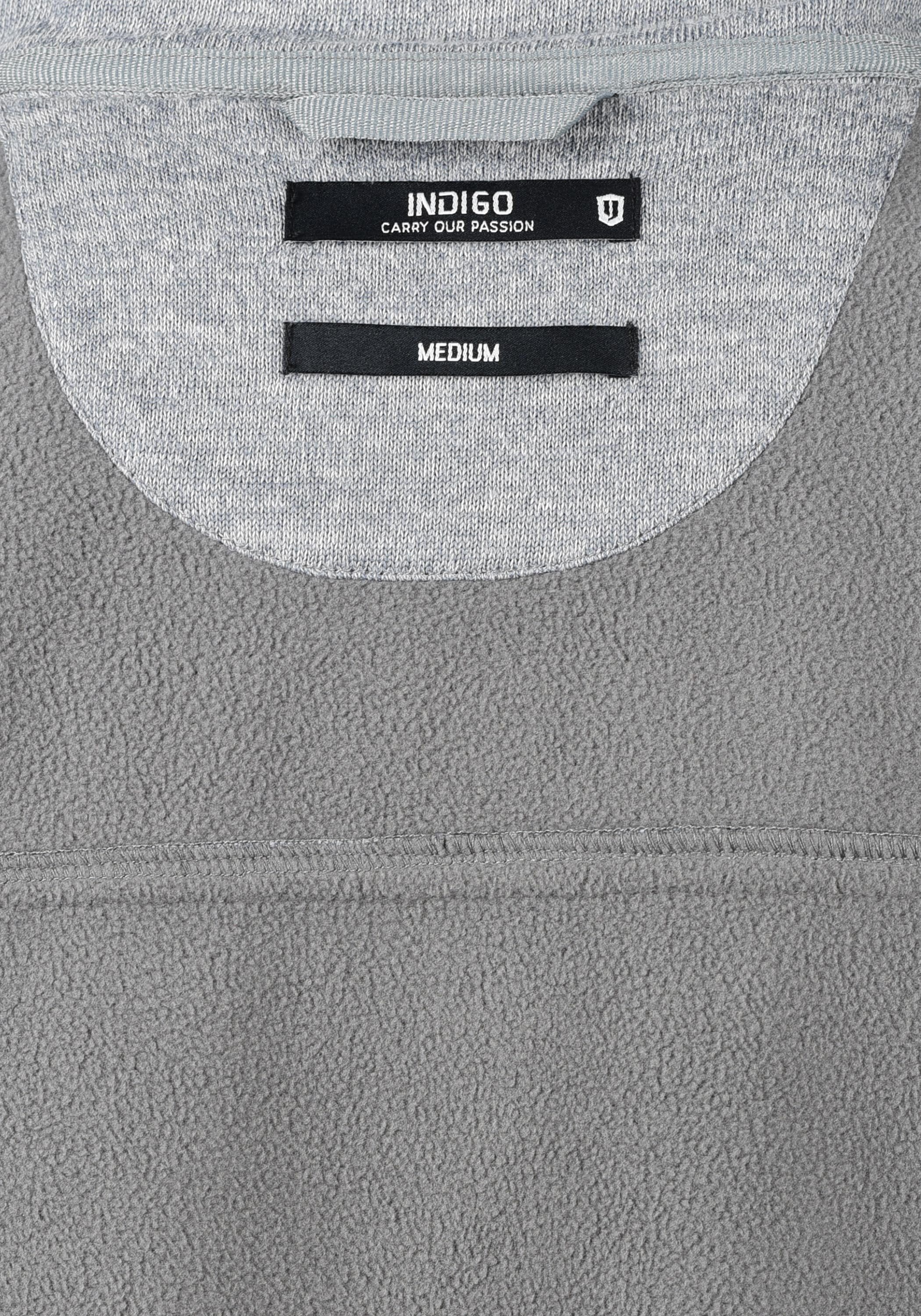 Indicode Kapuzenfleecejacke »Sweatjacke IDGrosvenor«