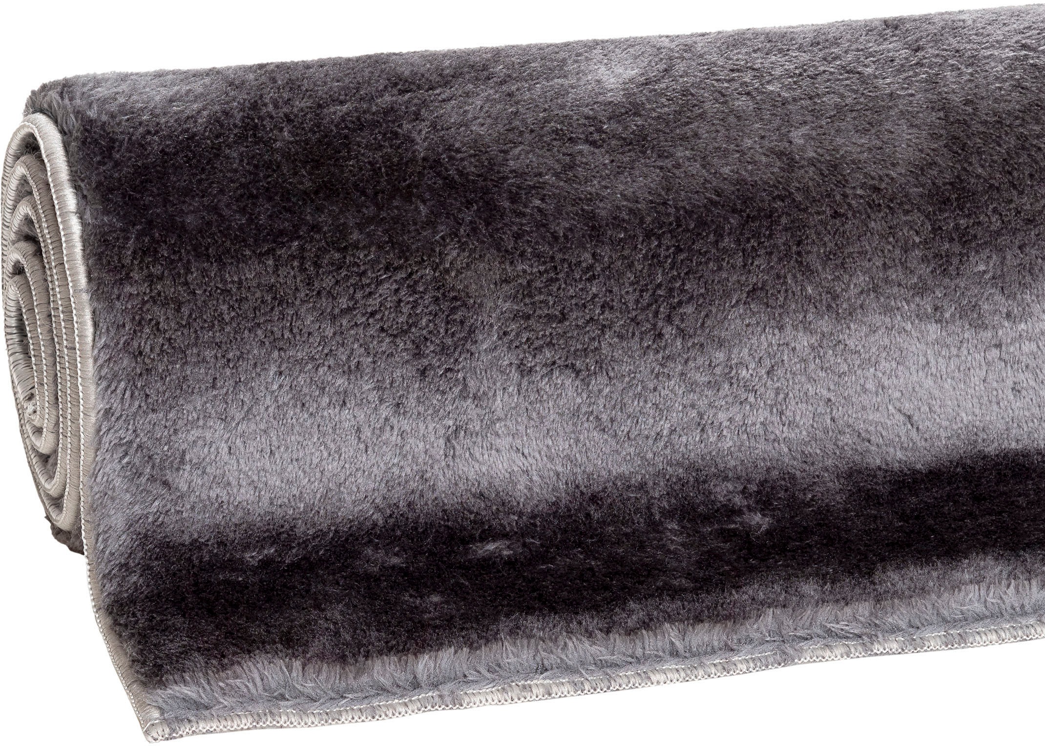 Sehrazat Hochflor-Teppich »Soft«, rechteckig, 25 mm Höhe, Kunstfell, waschbar, kuschelweich, rutschhemmender Rücken