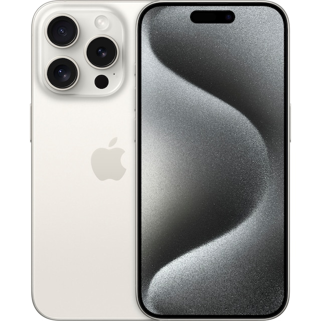 Apple Smartphone »iPhone 15 Pro 128GB«, natural titanium, 15,5 cm/6,1 Zoll, 128  GB Speicherplatz, 48 MP Kamera ➥ 3 Jahre XXL Garantie | UNIVERSAL