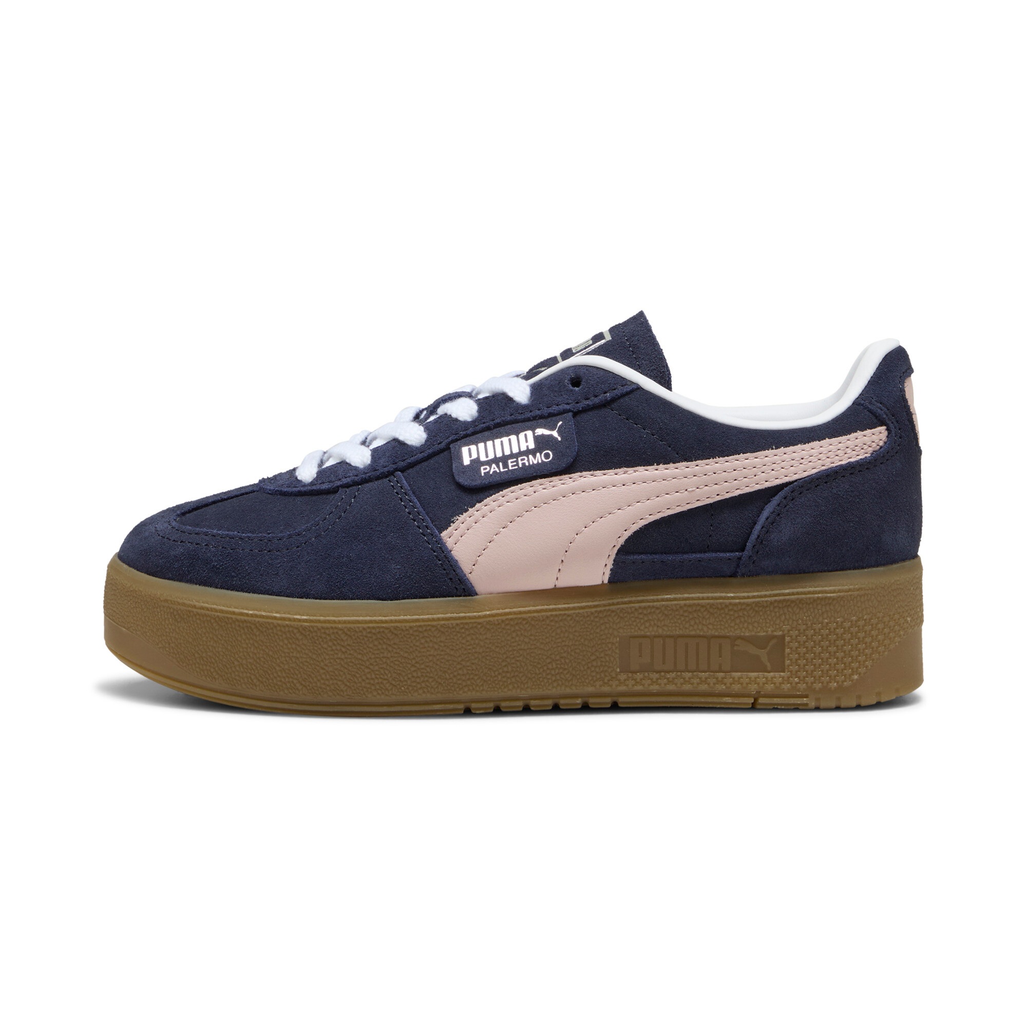 PUMA Sneaker »PALERMO ELEVATA WNS«  mit klassischer T-Toe-Konstruktion, Obermaterial aus Leder
