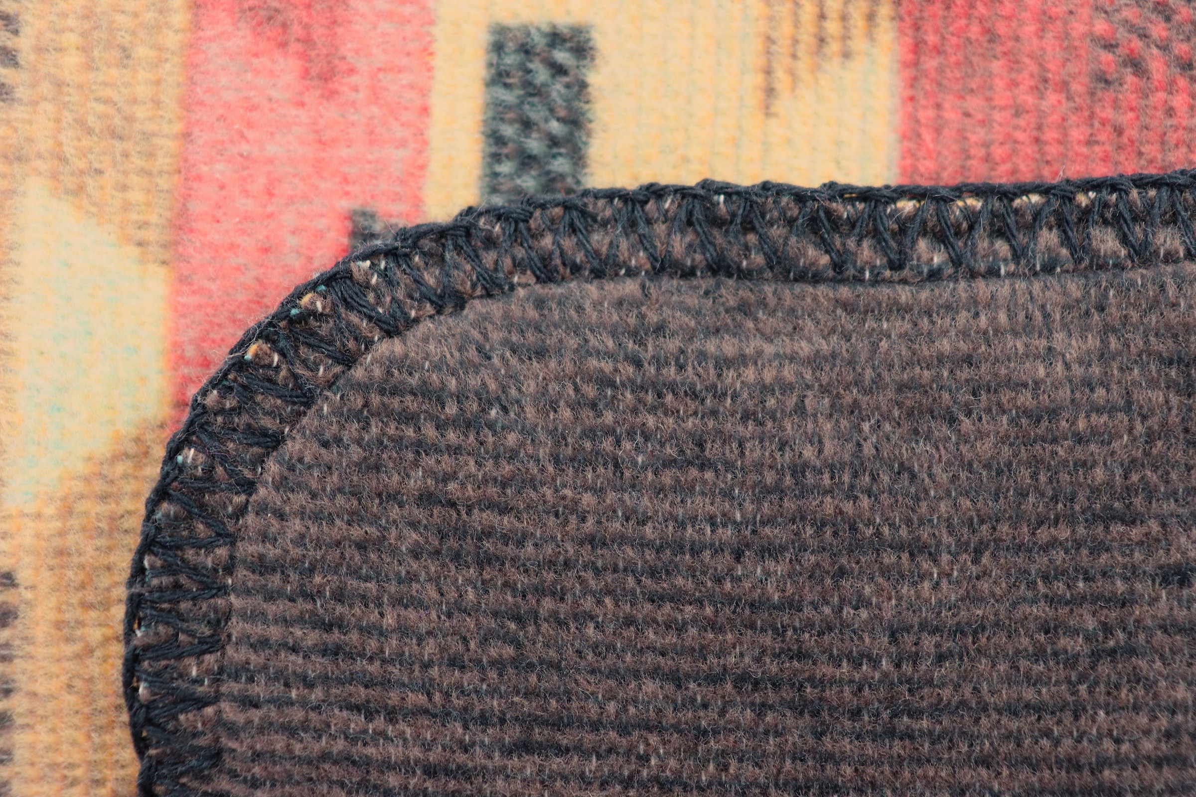 Biederlack Dekokissen »Nomad« markantes Ikat-Dessin