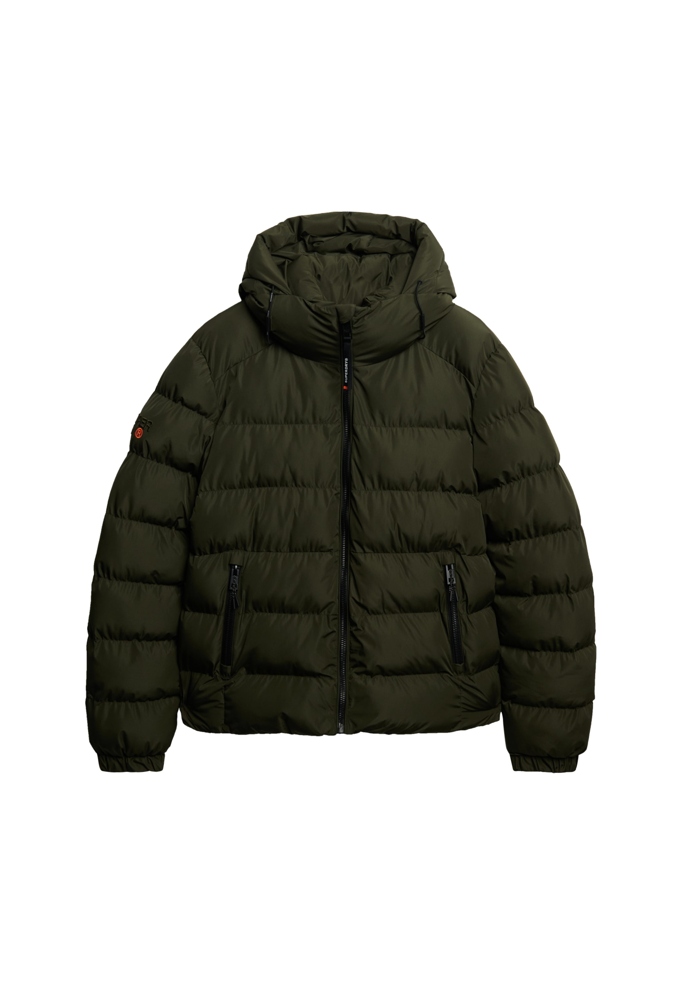 Superdry Steppjacke »HOODED SPORTS PUFFER JACKET«, mit Kapuze