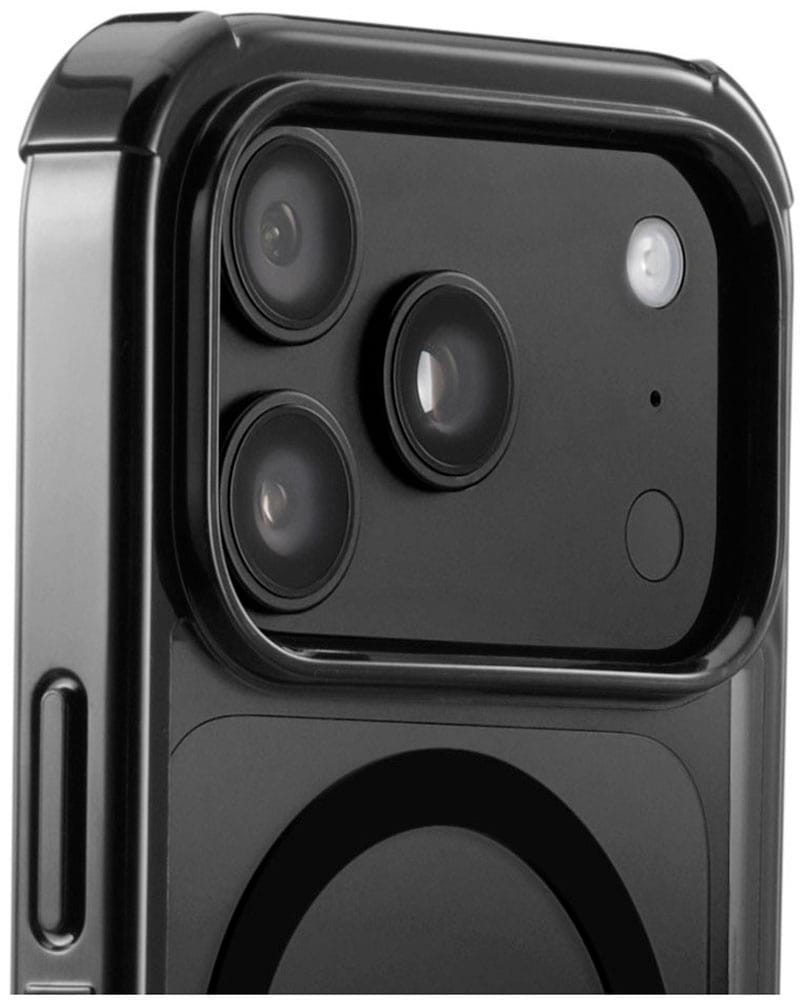 Hama Smartphone-Hülle »Handyhülle magnetisch für Apple iPhone 17 Pro 18 Pro Schwarz« Apple iPhone 17 Pro 3O-Technologie, Kratzschutz, magnetisch, Fallschutz bis 3,5 m