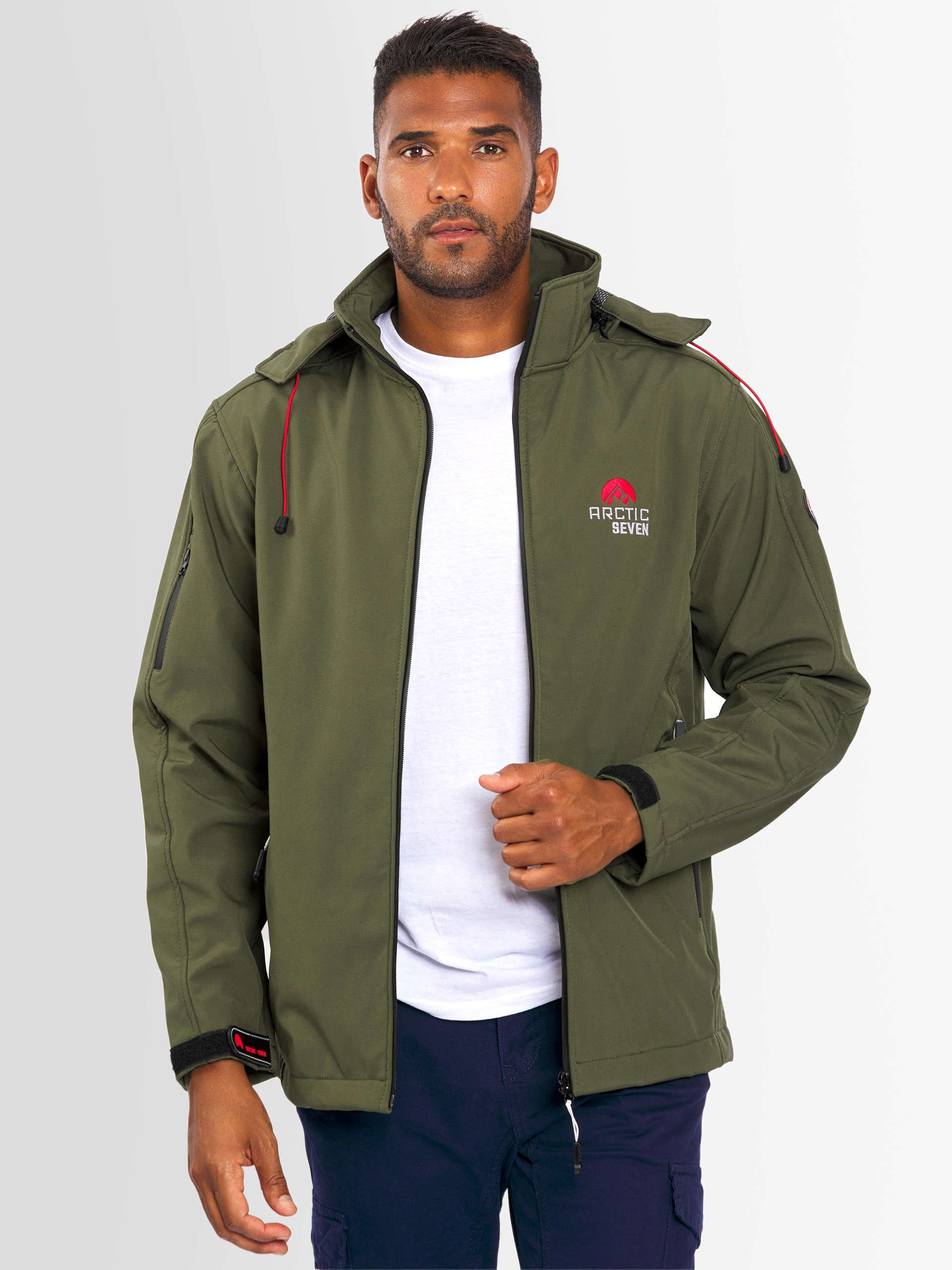 Arctic Seven Softshelljacke »Arctic Seven Herren Softshell Jacke AS087«