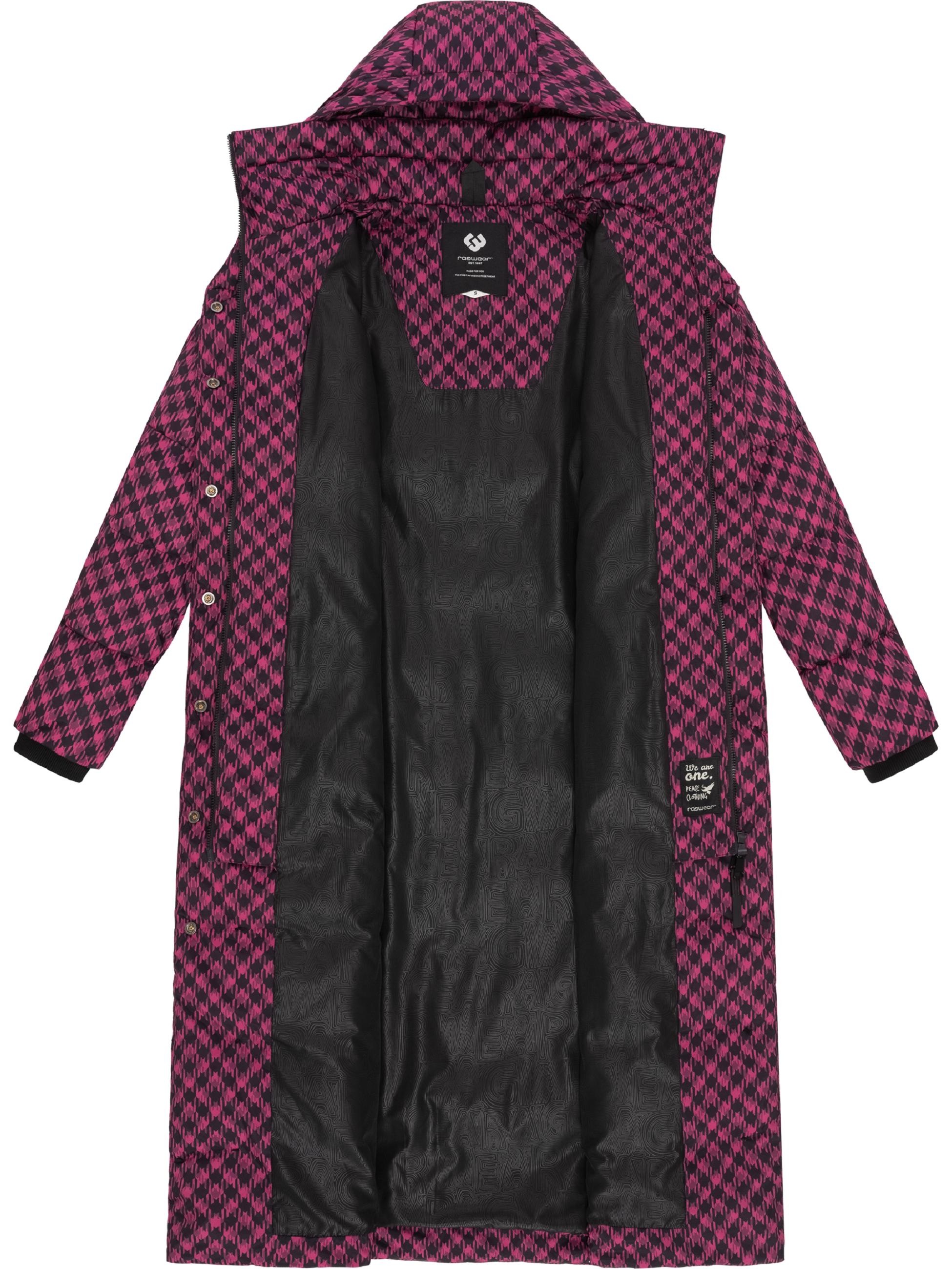 Ragwear Steppmantel »Steppmantel Niara Long Print«