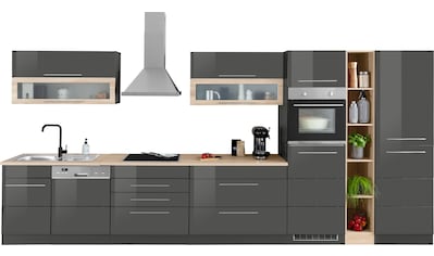HELD MÖBEL Küchenzeile »Wien«, mit E-Geräten, Breite 440 cm, wahlweise mit Induktion kaufen