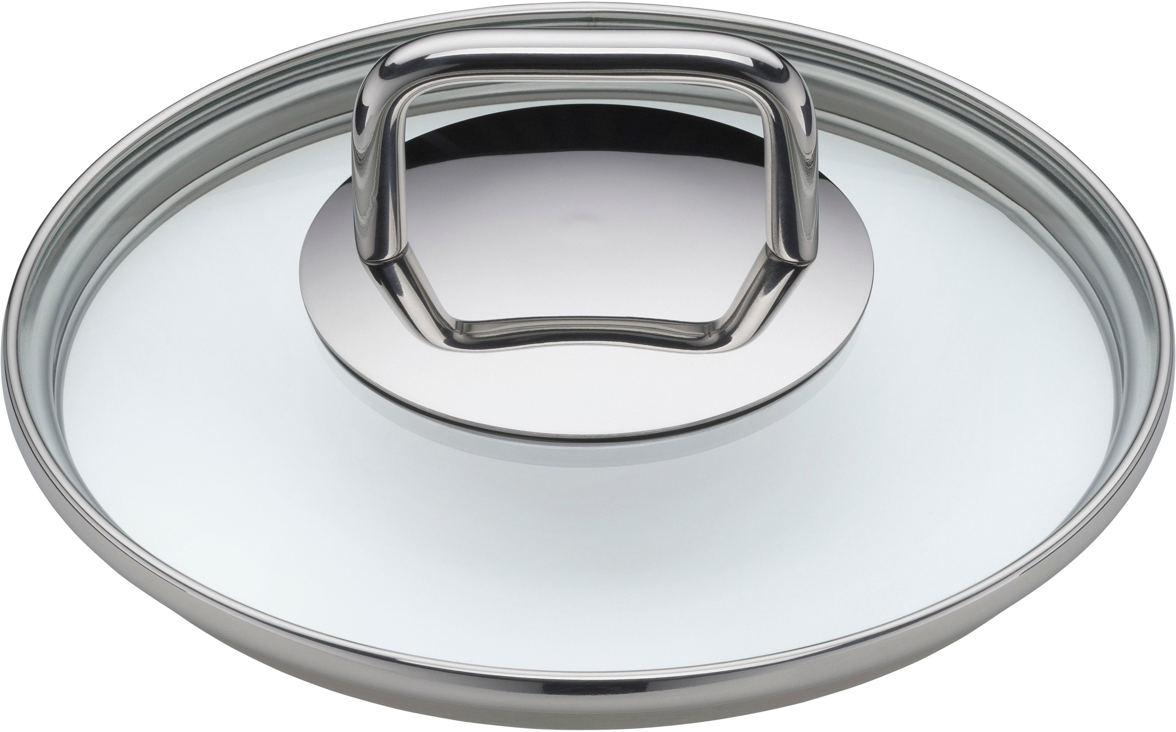 Silit Bratentopf »Extra Cook, mit Glasdeckel«, Edelstahl 18/10, (2 tlg.), SiliTherm Universalboden, induktionsgeeignet, spülmaschinengeeignet