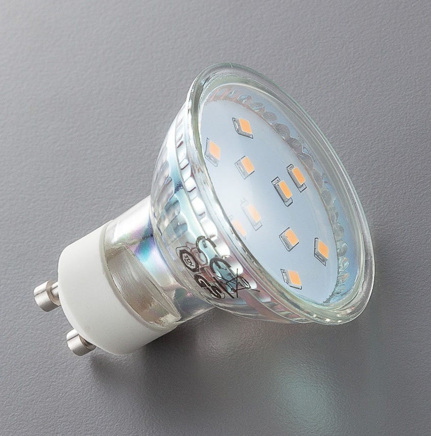 B.K.Licht LED-Leuchtmittel, GU10, 5 St., Lampe Raten 3.000K 3W LED bestellen auf Lumen Energiesparlampe Warmweiß, 250 Birne