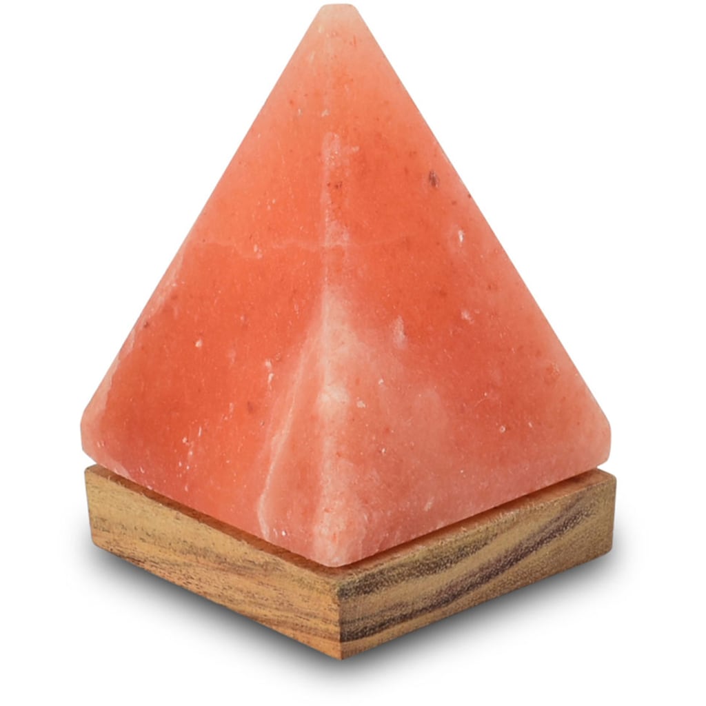 HIMALAYA SALT DREAMS Salzkristall-Tischlampe »USB-Pyramide«