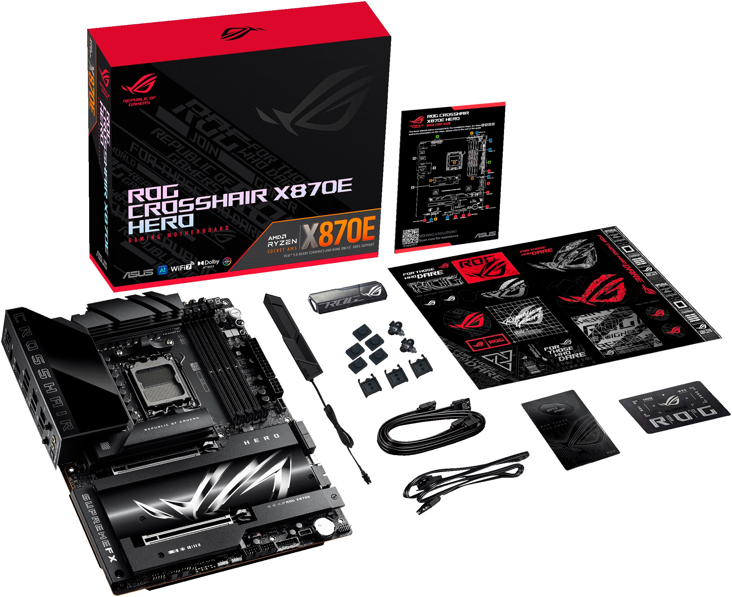 Asus Mainboard »ROG CROSSHAIR X870E HERO«