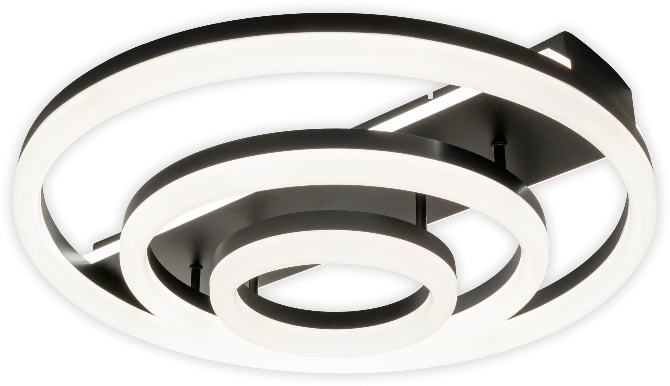 näve LED Deckenleuchte »CIRCULO« 2 Stk. Kaltweiß | Neutralweiß | Warmweiß Dimmbar; CCT-Farbwechsler; Memoryfunktion; Nachtlichtfunktion