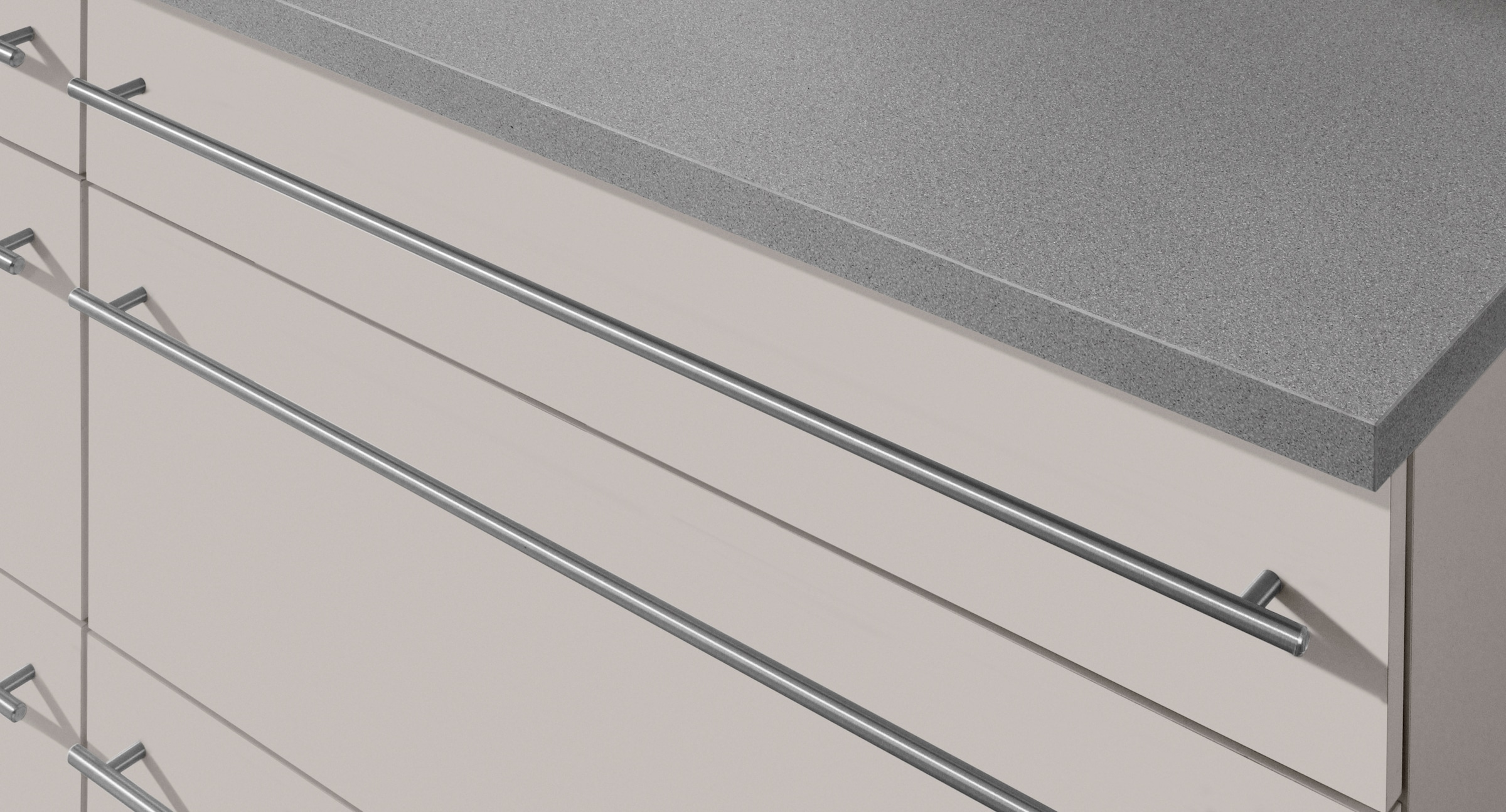 wiho Küchen Küche »Chicago« ohne E-Geräte, Gesamtbreite 180 cm