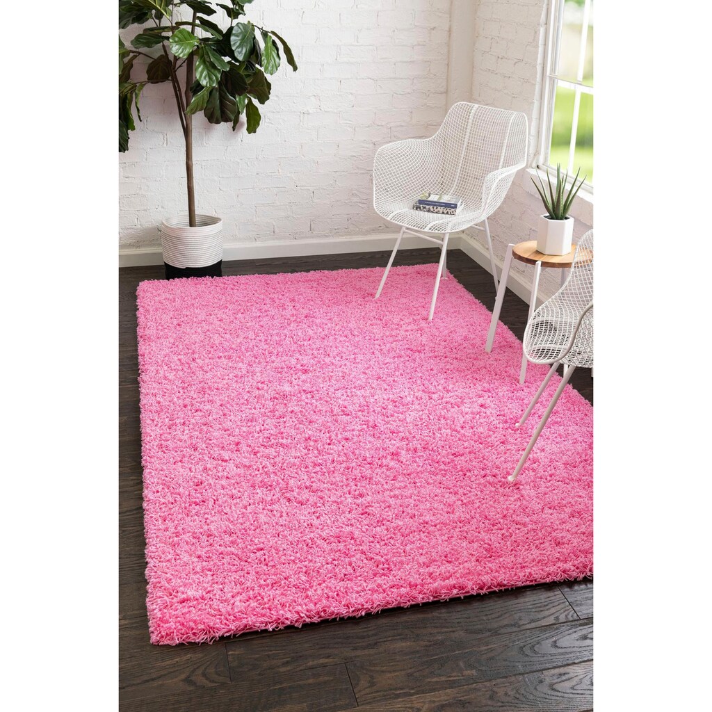 Myflair Möbel & Accessoires Hochflor-Teppich »Shaggy Shag«, rechteckig