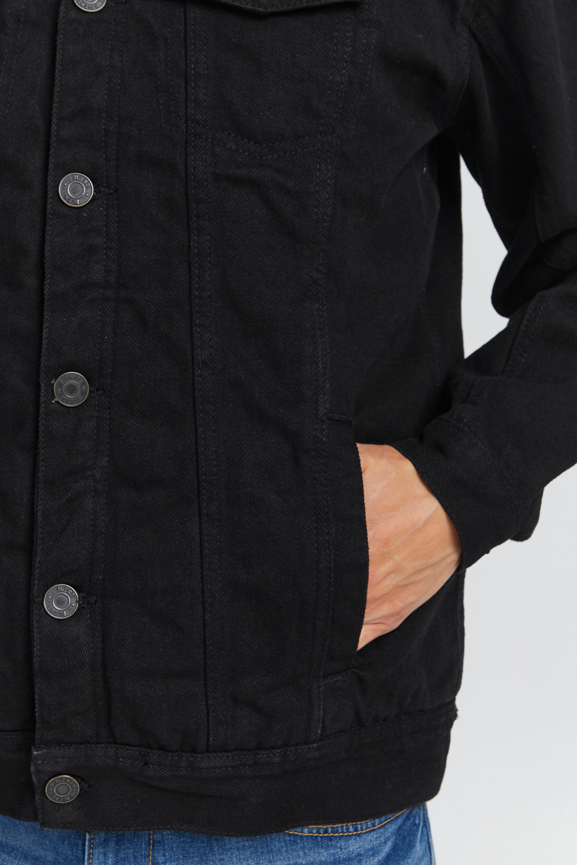 Blend Jeansjacke »Jeansjacke BHDenim«, ohne Kapuze