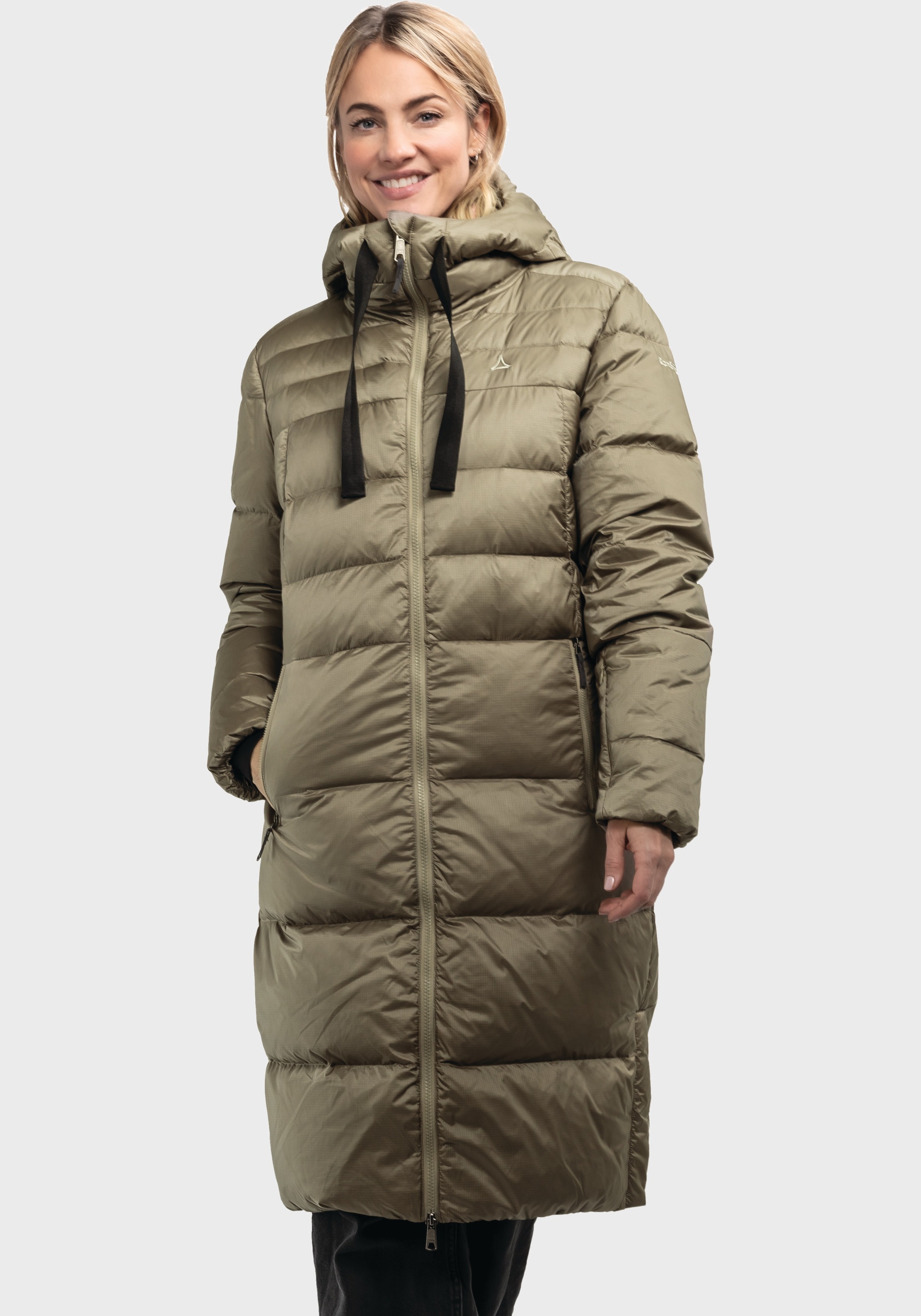 Schöffel Parka »Down Coat Kenosha L«, mit Kapuze