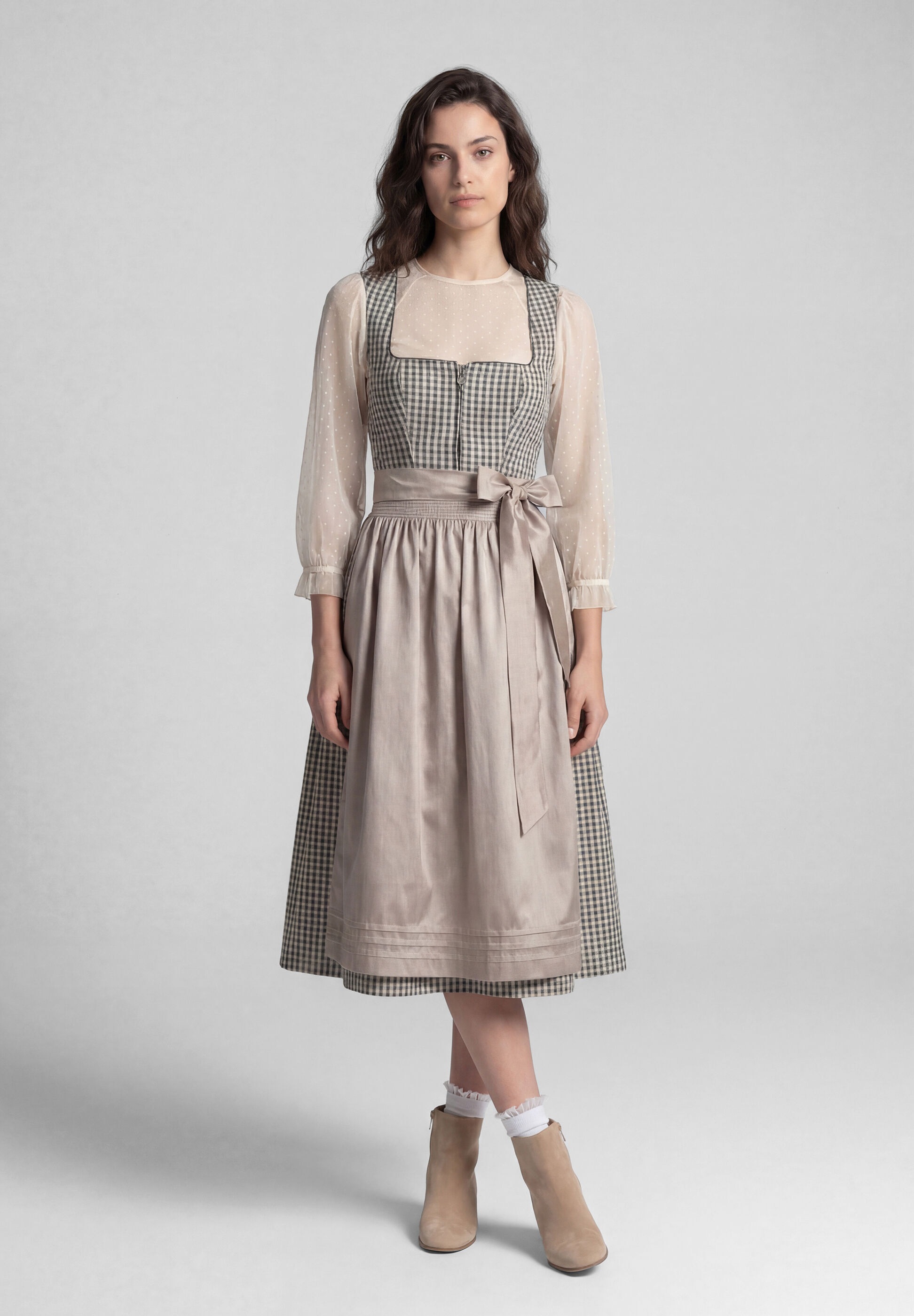 Spieth & Wensky Dirndl »Spieth & Wensky Dirndl Karma« mit eleganter Schürze