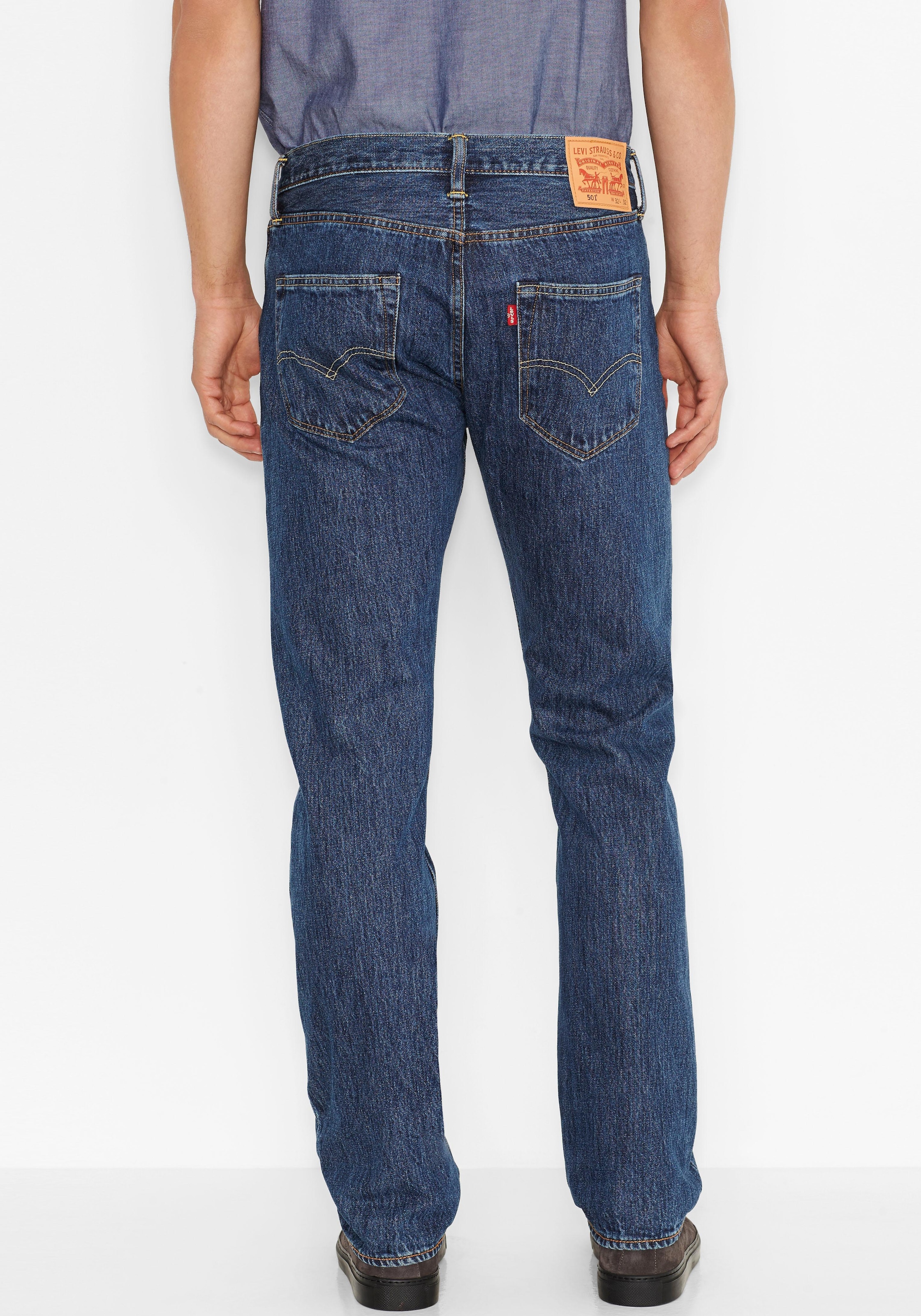 Levi's® Straight-Jeans »501 LEVI'S ORIGINAL« mit Markenlabel