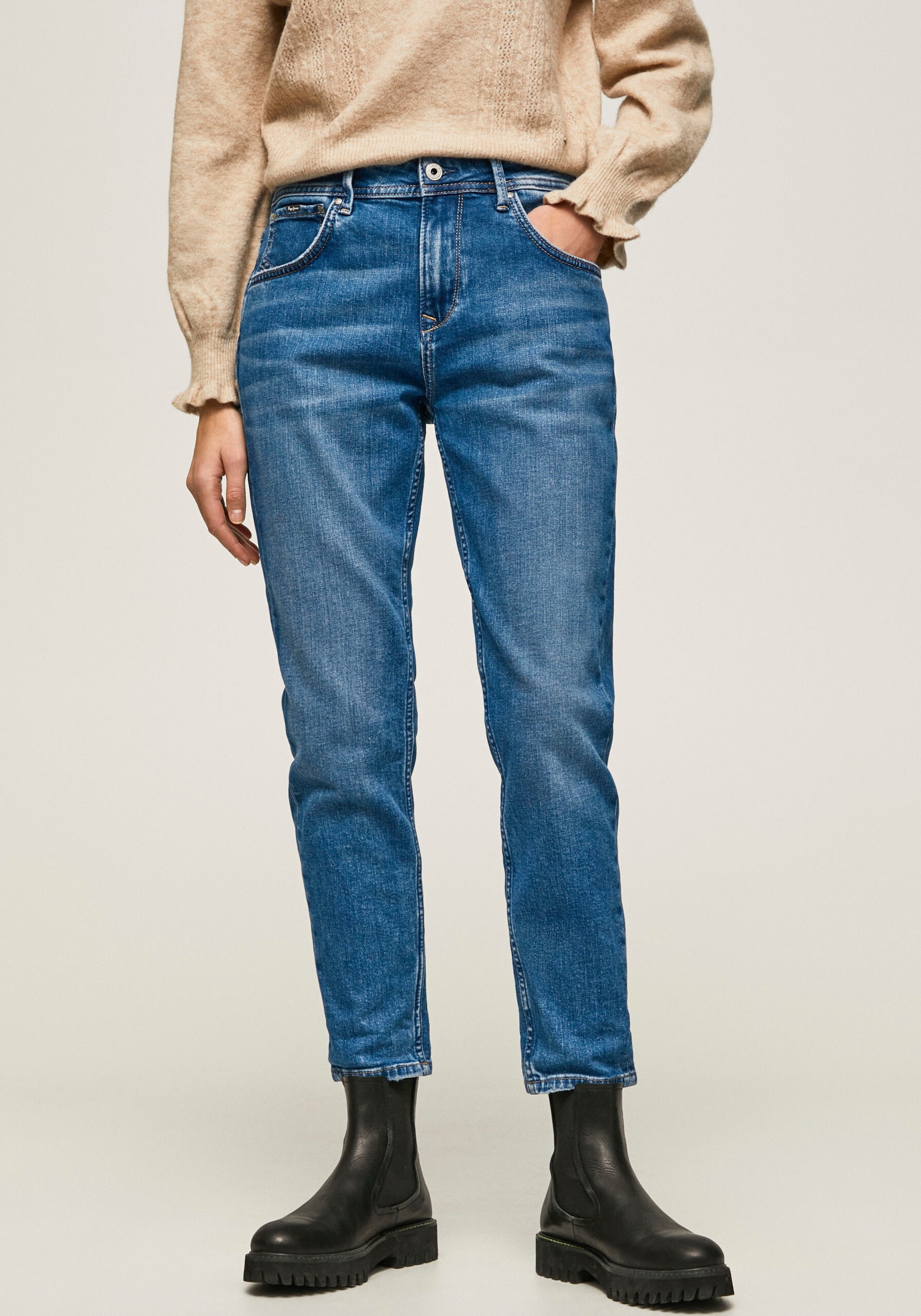 Pepe Jeans Boyfriend-Jeans »VIOLET«, im lässigen Boyfriend-Style