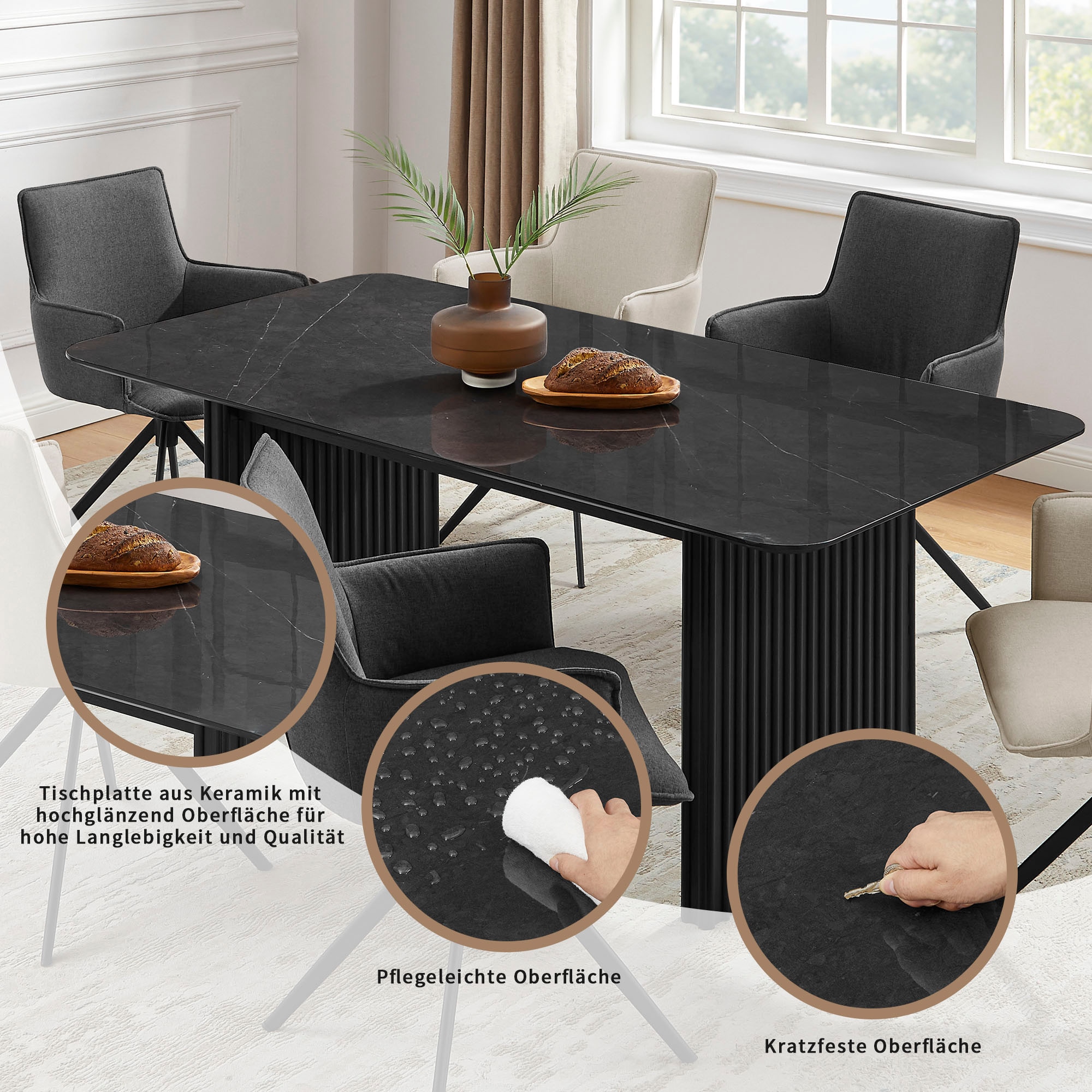 OTTO home Esstisch »Vorly«