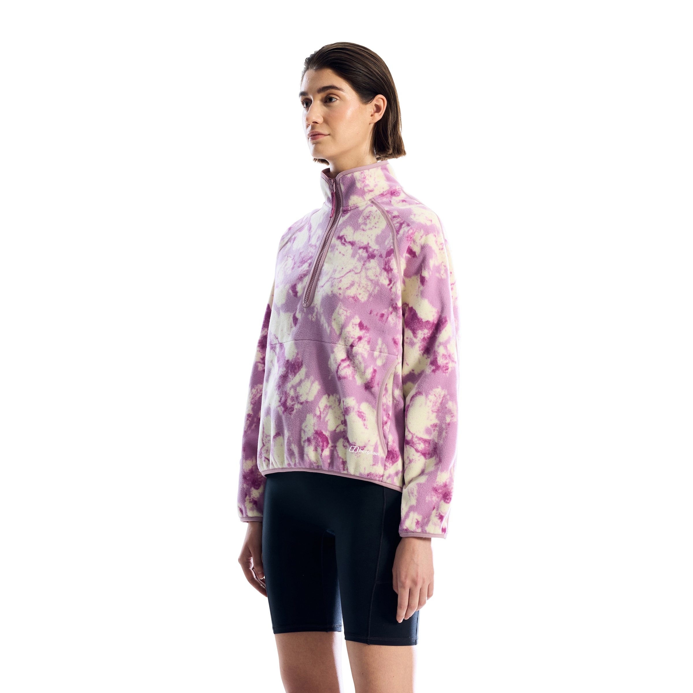 Berghaus Strickfleece-Pullover »BAMBURGH HZ FLEECE AF« aus Polyester, mit Rundhalsausschnitt, für Sportmode und Outdoormode