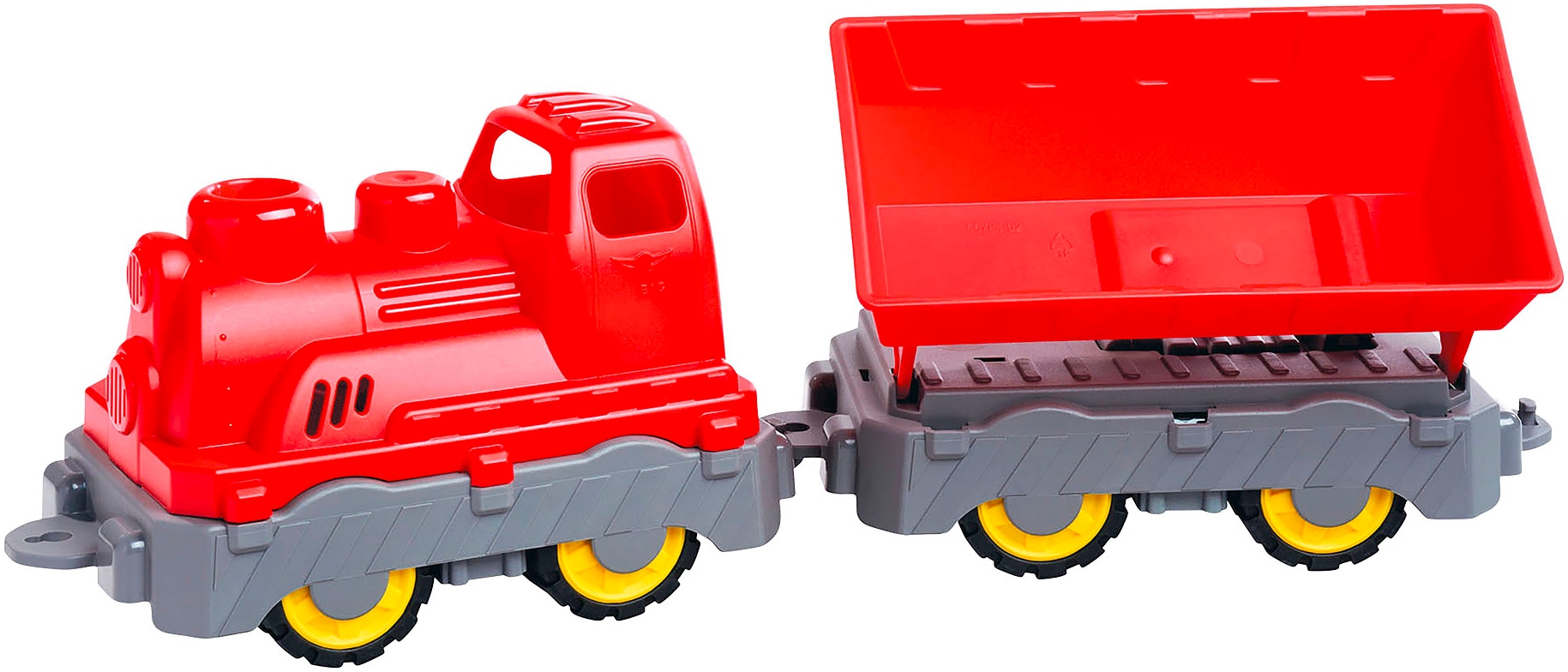 Spielzeug-Lokomotive »BIG Power Worker Mini Zug mit Wagon«, Made in Germany