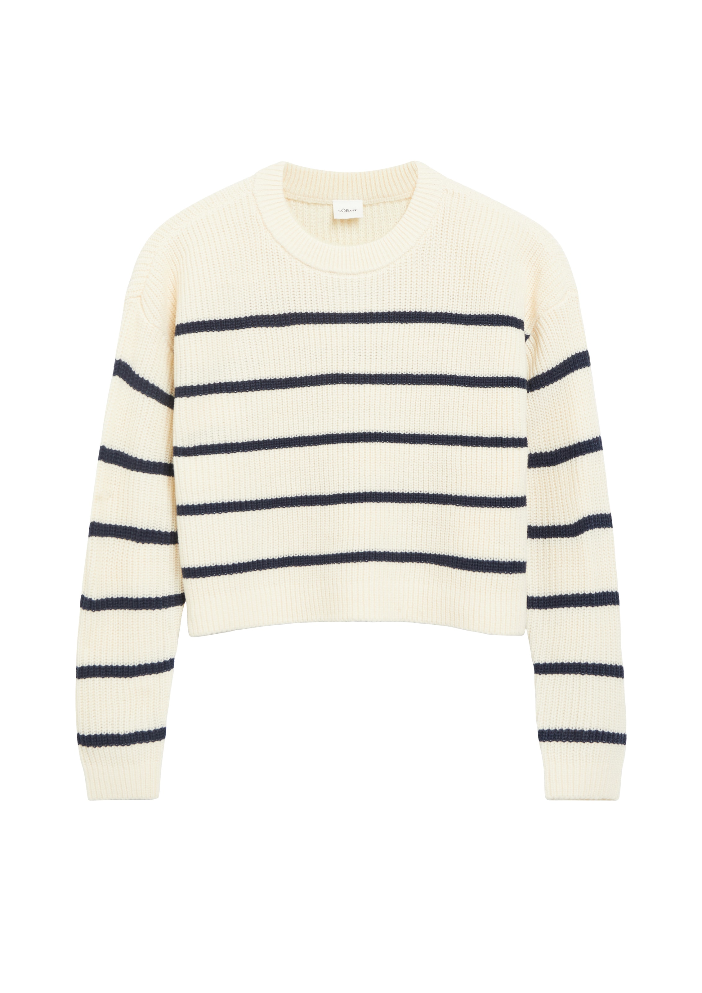 s.Oliver Junior Strickpullover im Streifen-Look / für Girls