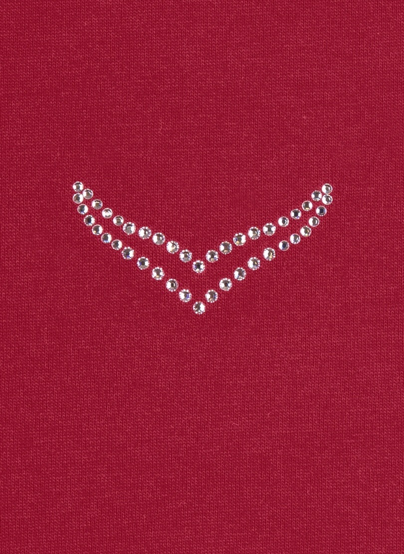 Trigema Poloshirt »TRIGEMA Poloshirt aus Baumwolle mit Kristallsteinen« 1 Stk.