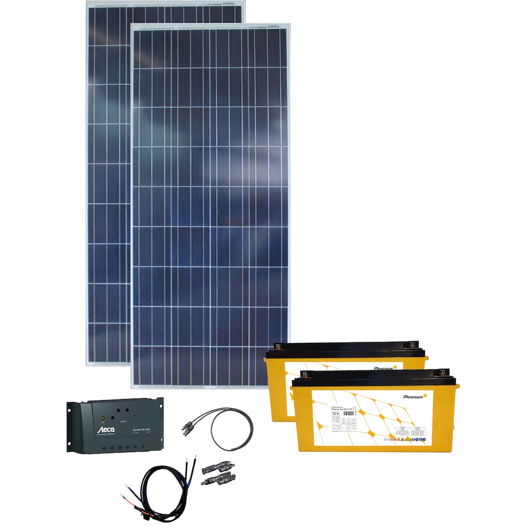 Phaesun Solarmodul »Energy Generation Kit Solar Rise«, (Set)