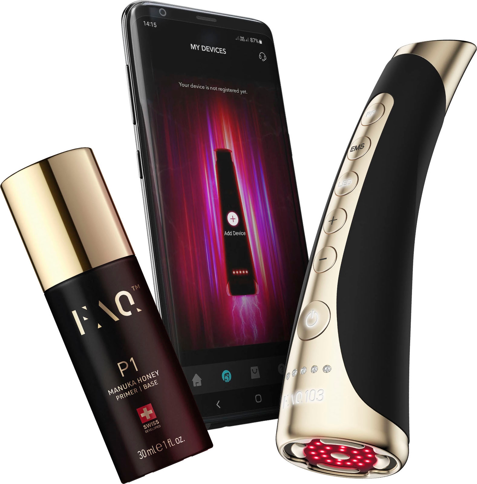FAQ™ Kosmetikbehandlungsgerät »FAQ™ 103 Black Diamond«