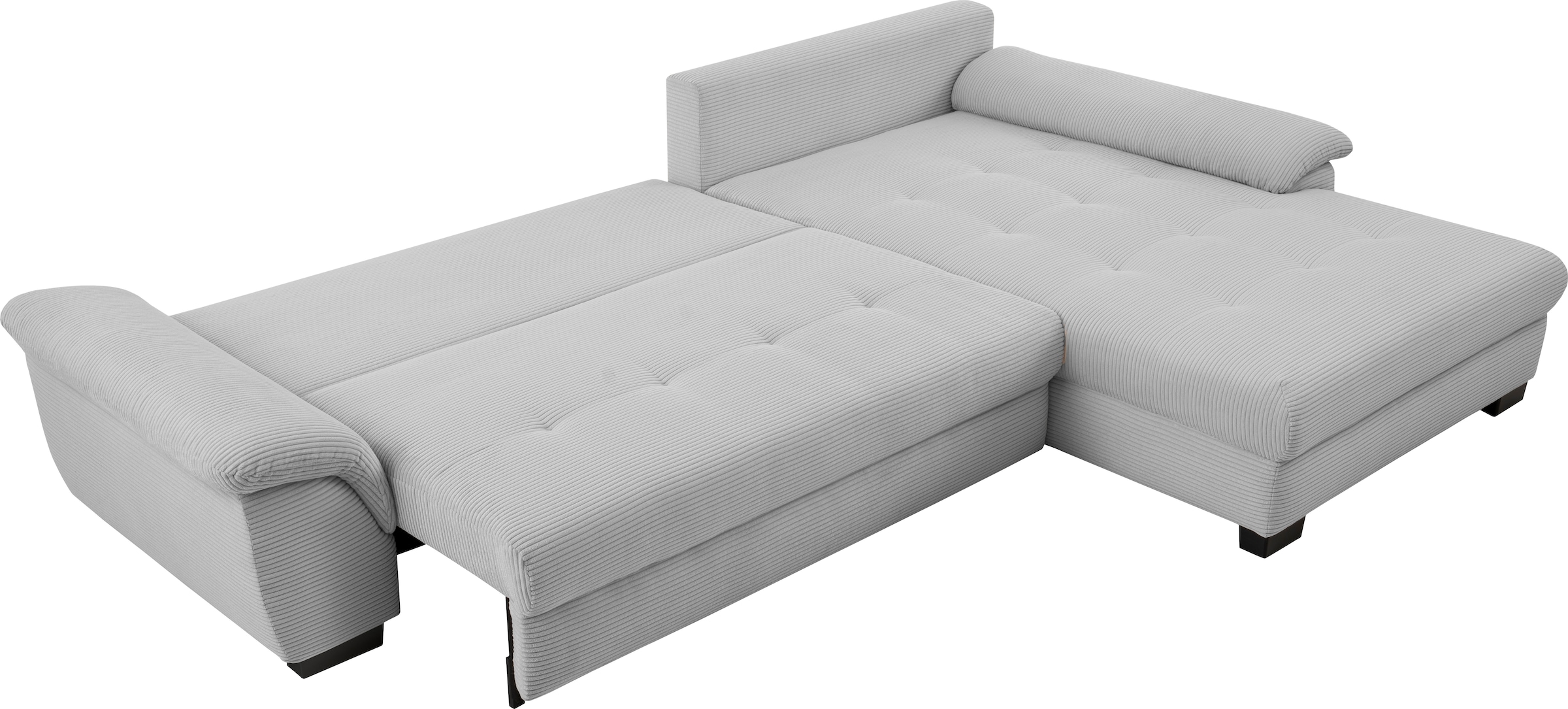 Mr. Couch Ecksofa »Dario, L-Form, mit Bett und Bettkasten« mit Kaltschaum