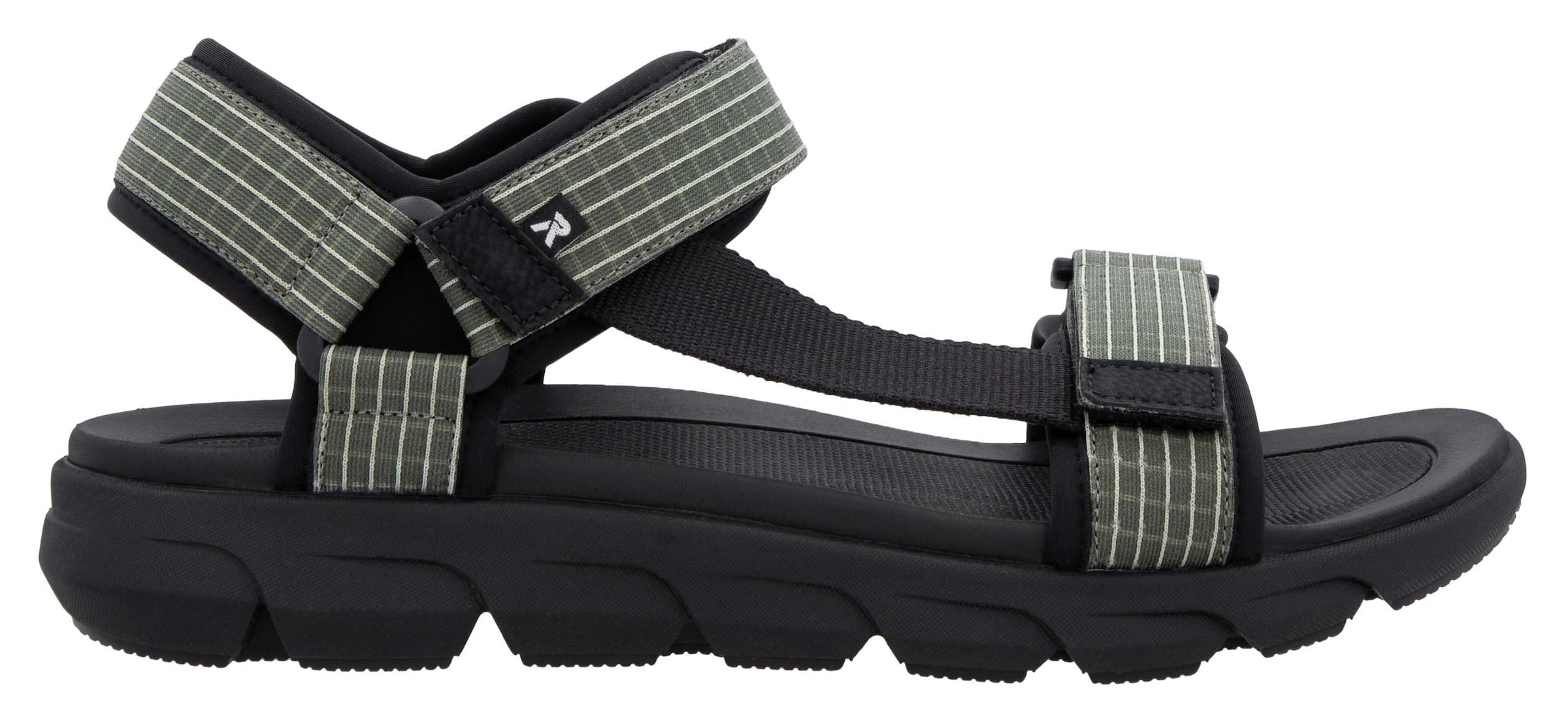 RIEKER Sport Sandale »Orlando«  Outdoorsandale, Sommerschuh, Maschinenwäsche, mit weichem Fußbett