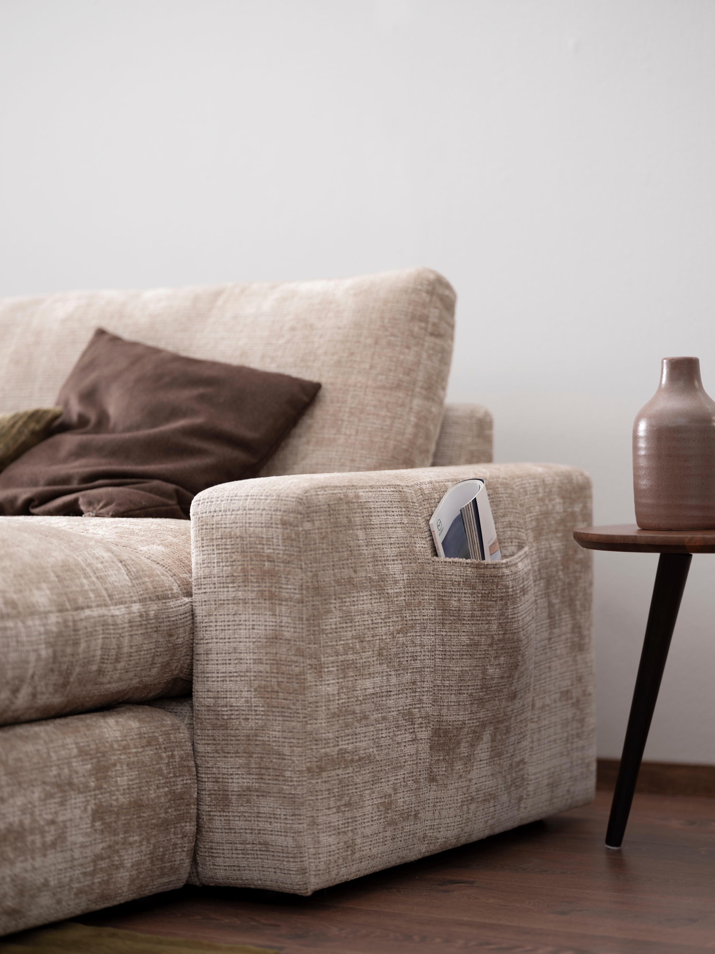 alina Ecksofa »Monma« kann auch spielgelverkehrt aufgebaut werden