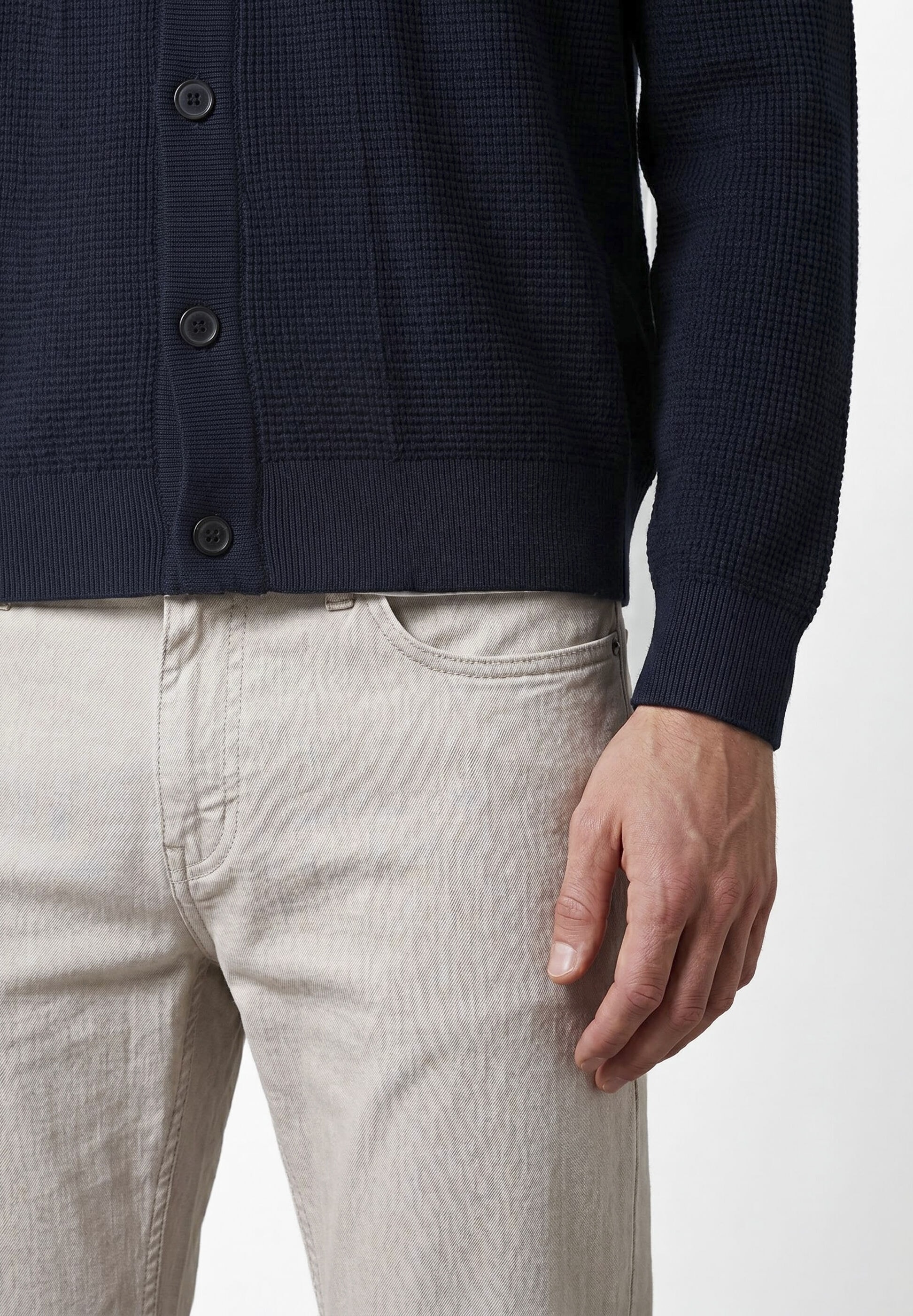 Pierre Cardin Strickjacke »Pierre Cardin Strickjacke« mit Knopfleiste