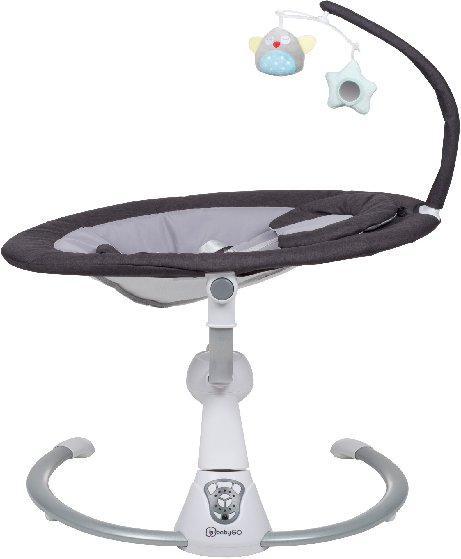 BabyGo Babywippe »Homey«, bis 9 kg, mit Schaukelbewegungen und Sound